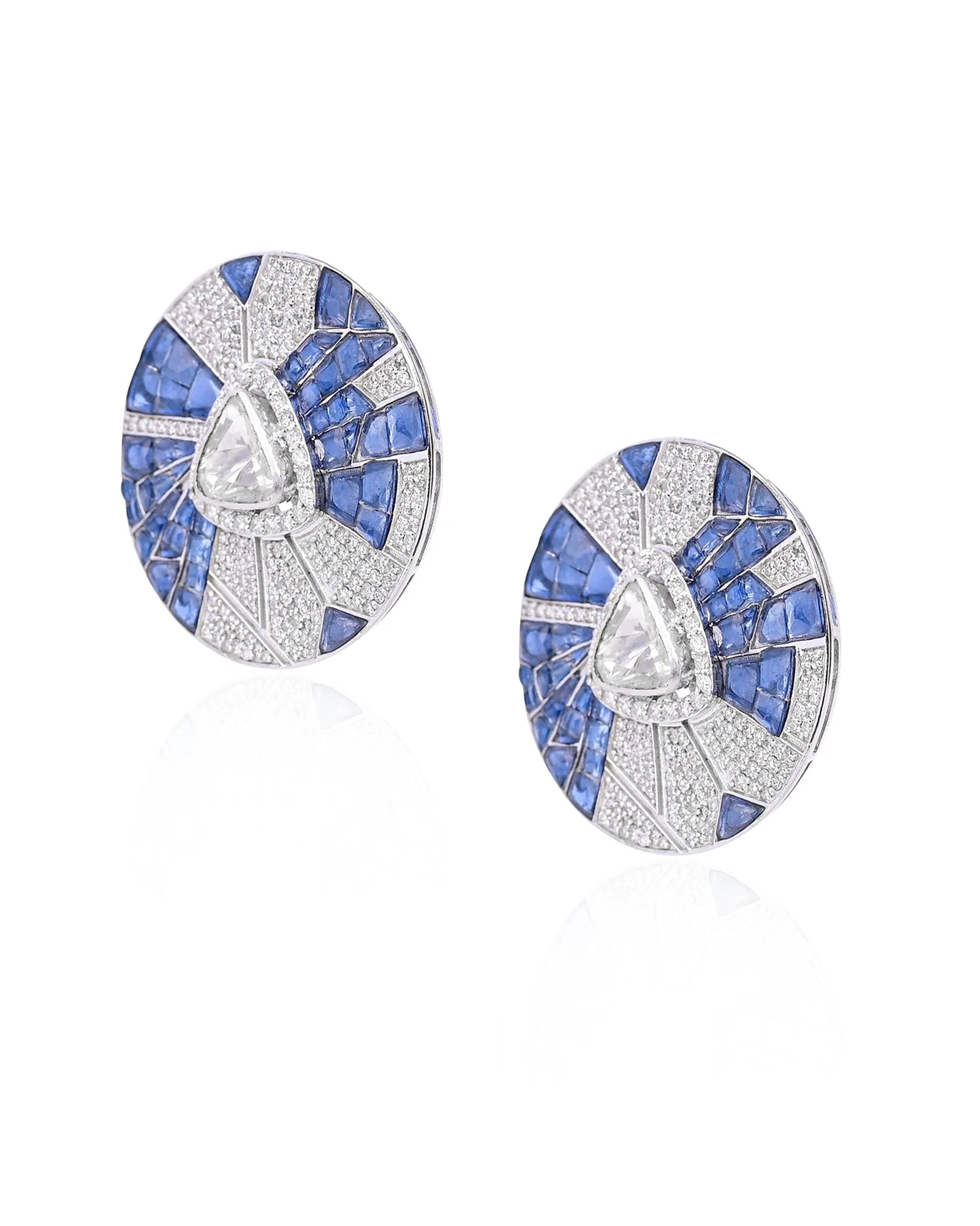 Haute in Blue Earrings - Image 2