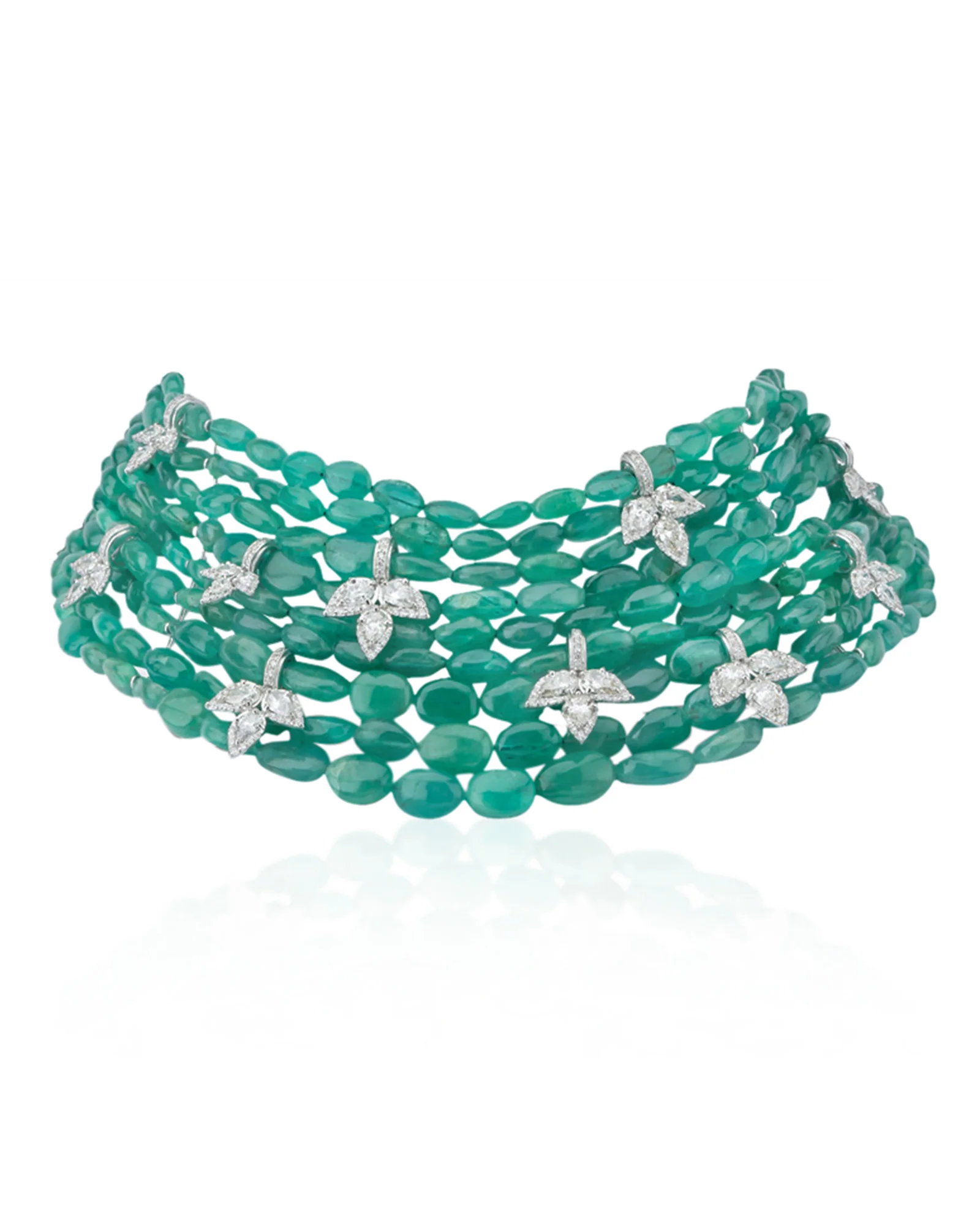 Haute in Emeralds Choker