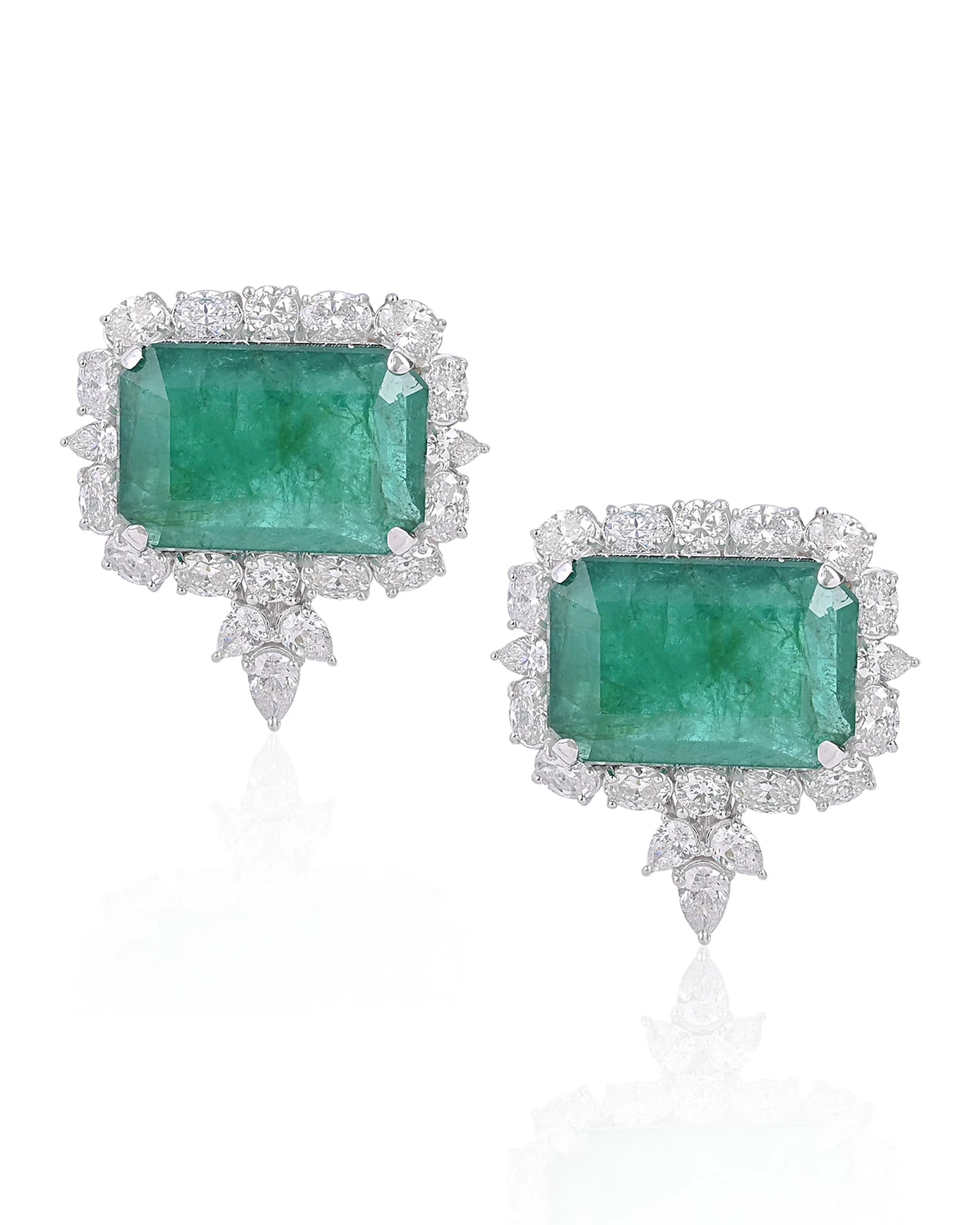 Hepburn Halo Studs - Image 2