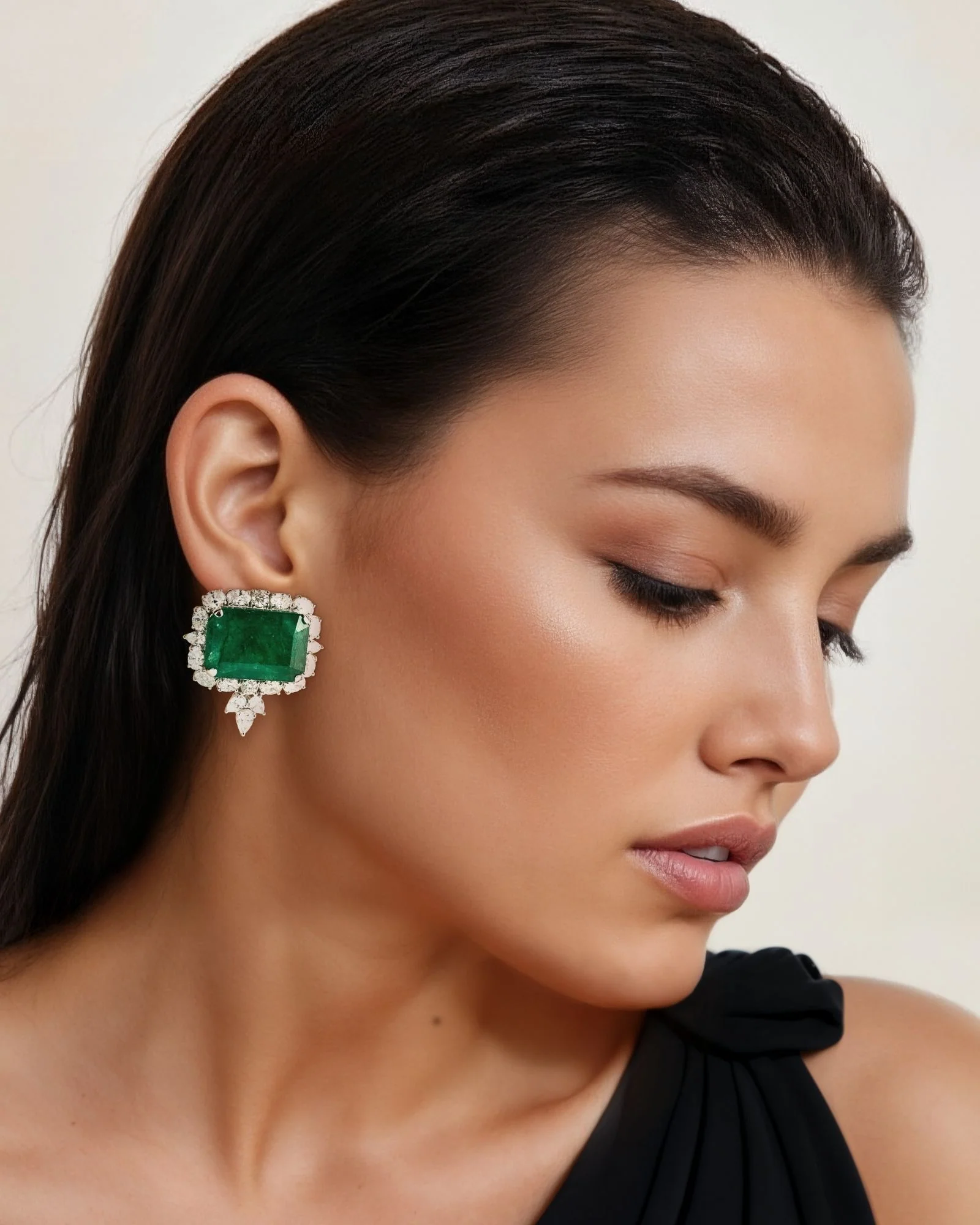 Hepburn Halo Studs - Image 3
