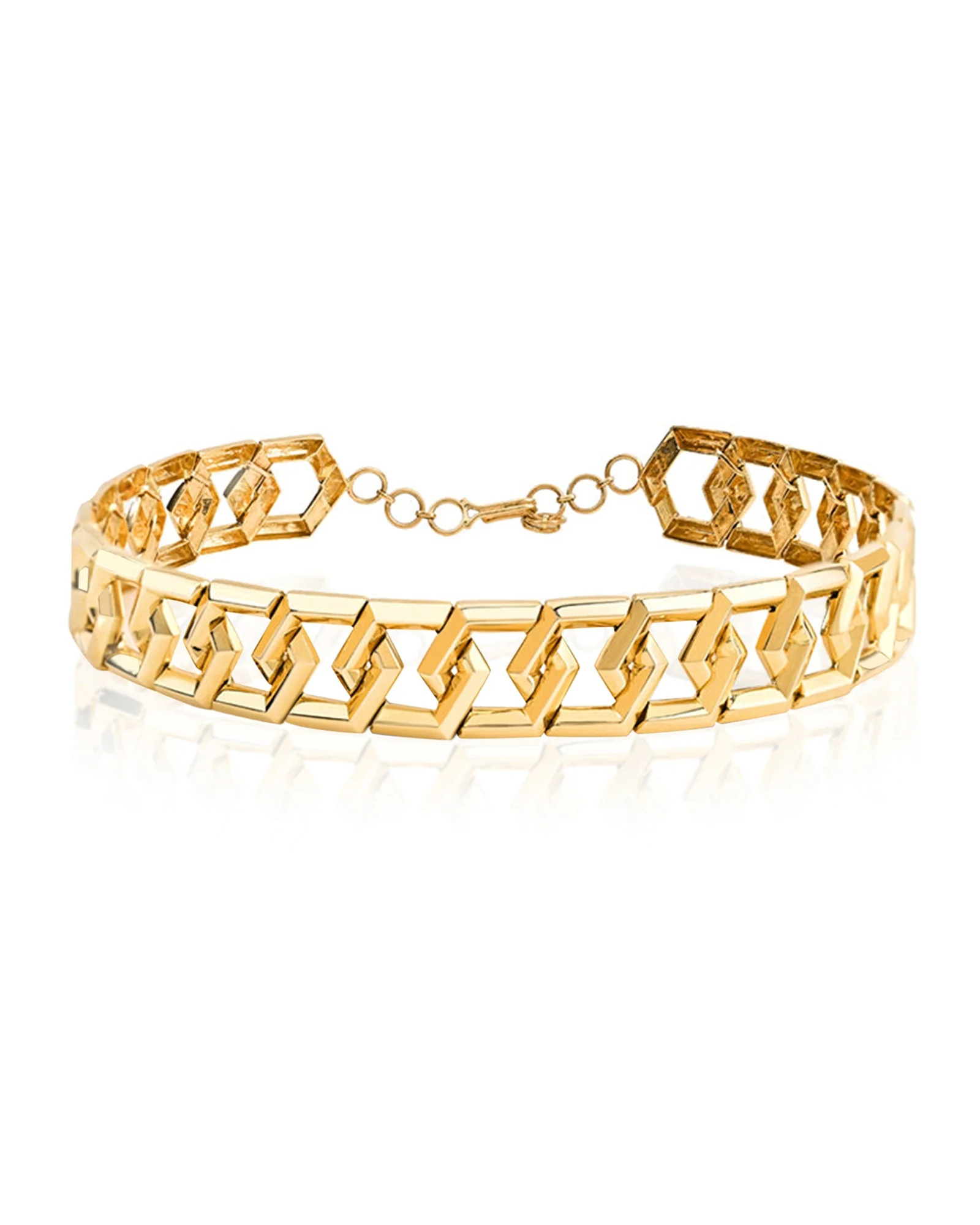 Hexa Chain Link Choker