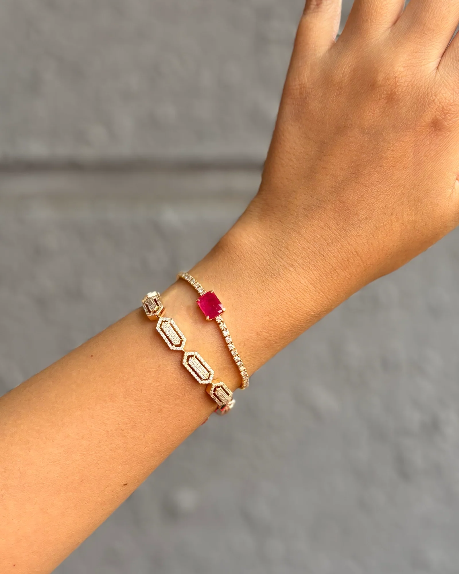 Hexa Flex Tennis Bracelet - Image 3