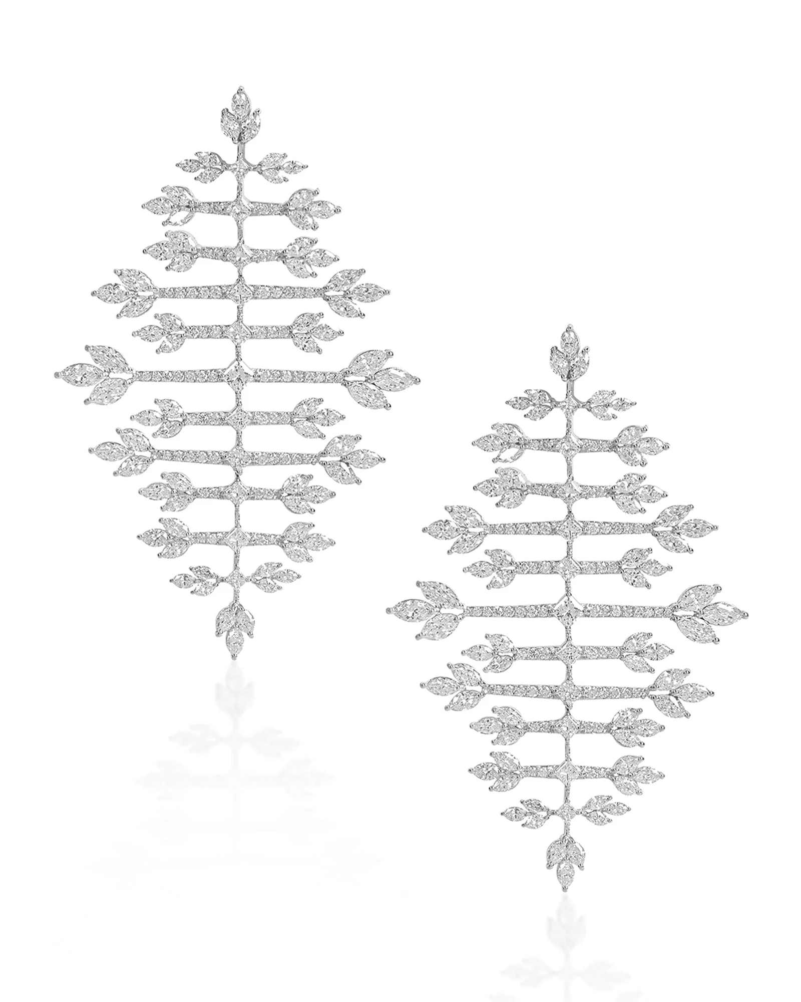 Ice Queen Diamond Earrings - Image 3