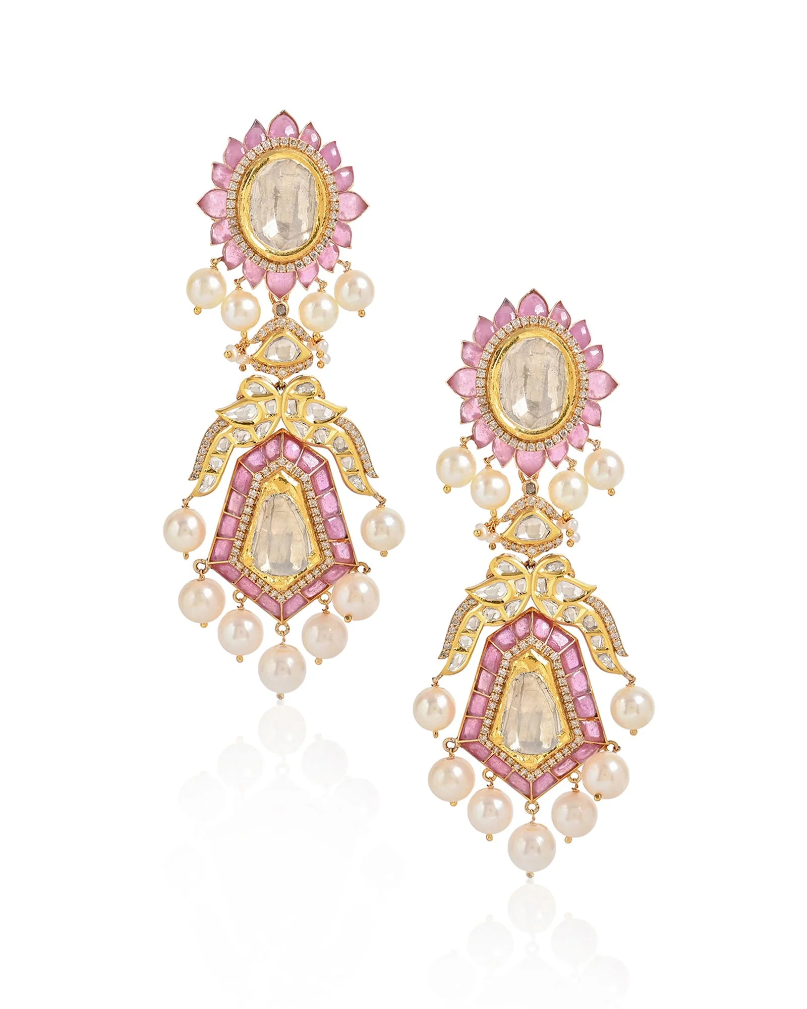 Jaipur Rose Earrings