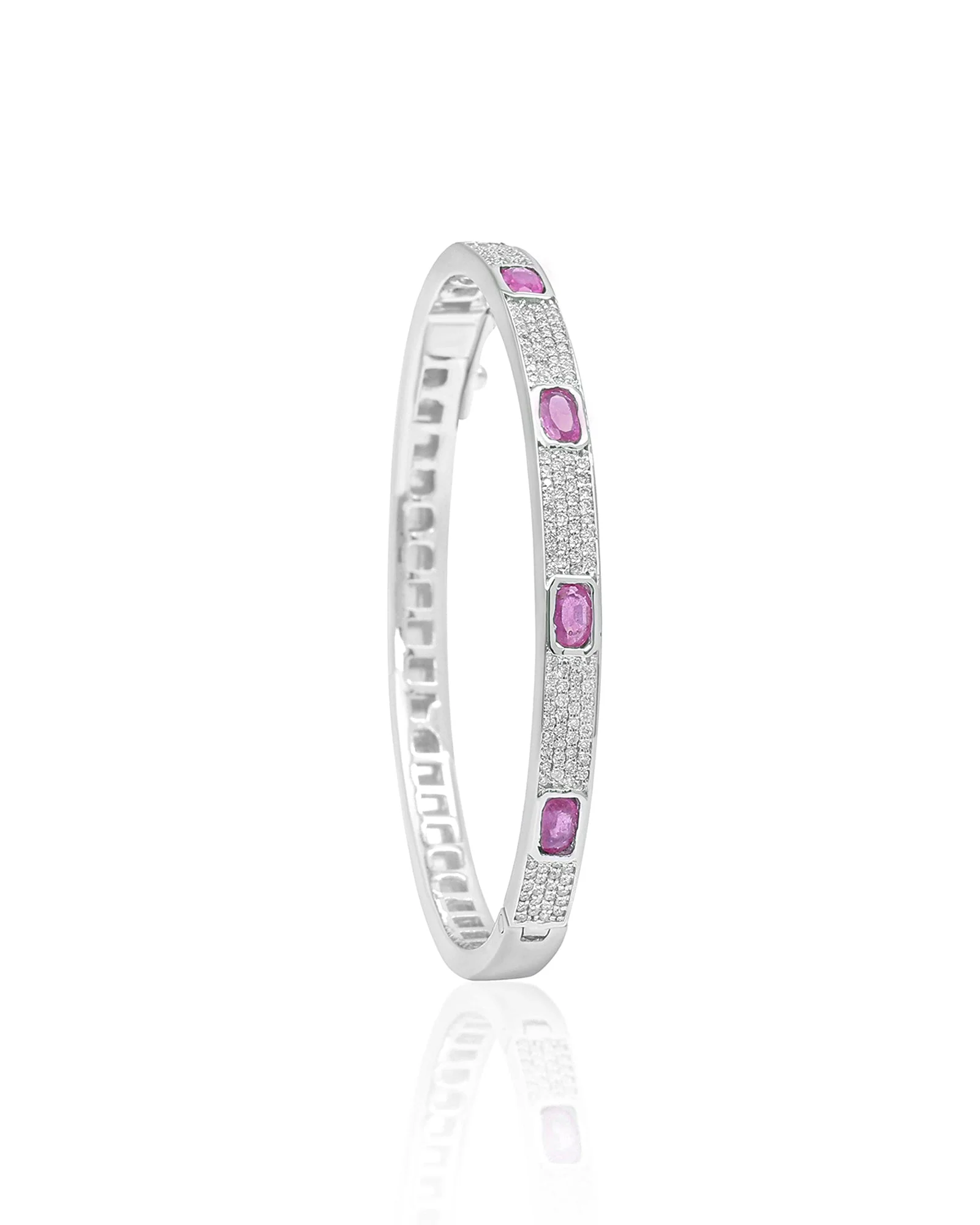 Jazz Age Ruby Bracelet - Image 2