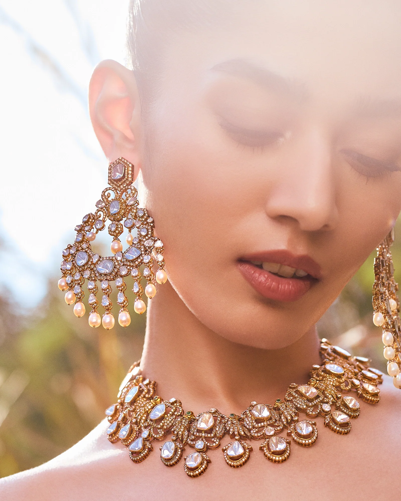 Kohinoor Lotus Necklace - Image 2