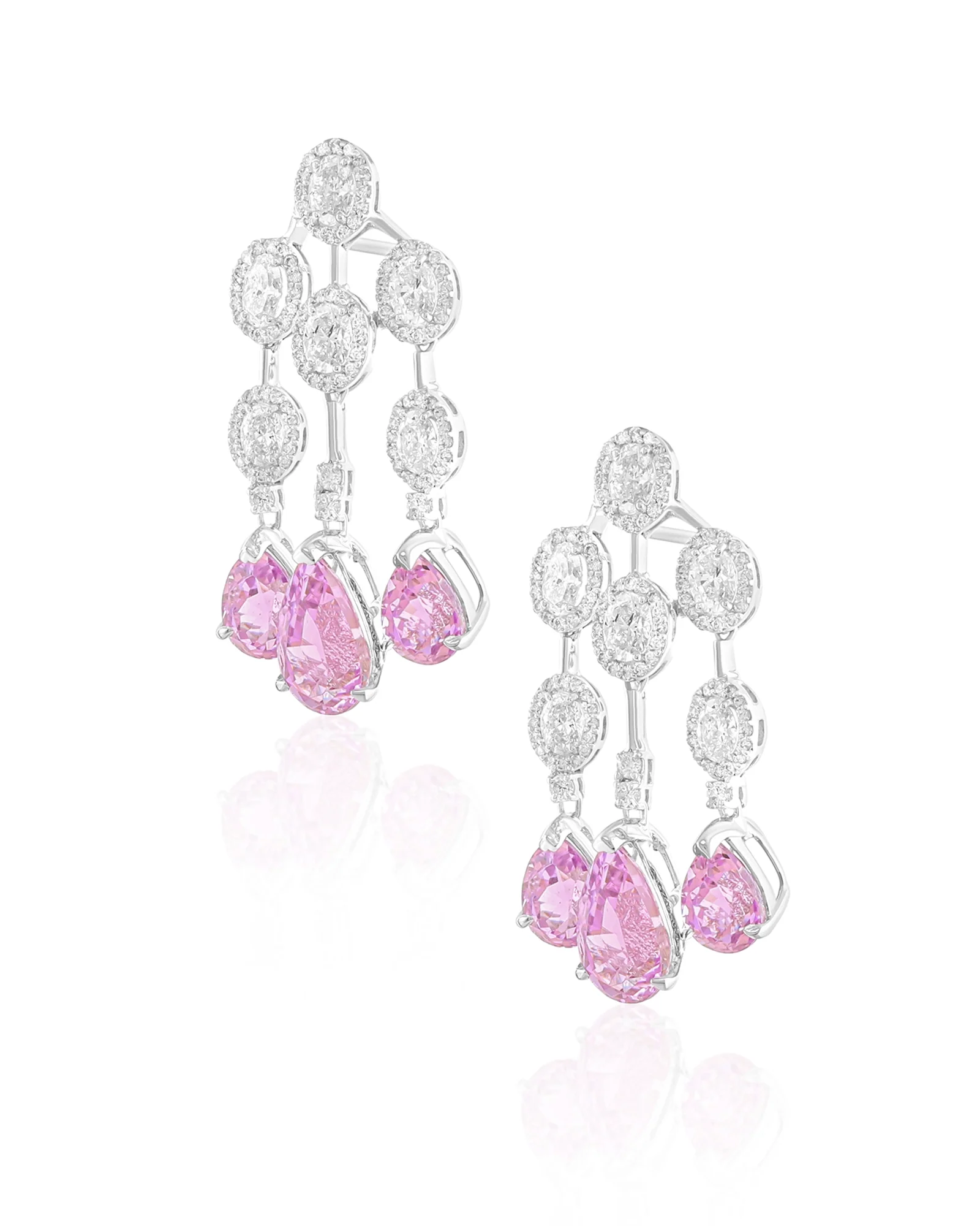 Kunzite Waterfall 2.0 Earrings - Image 2