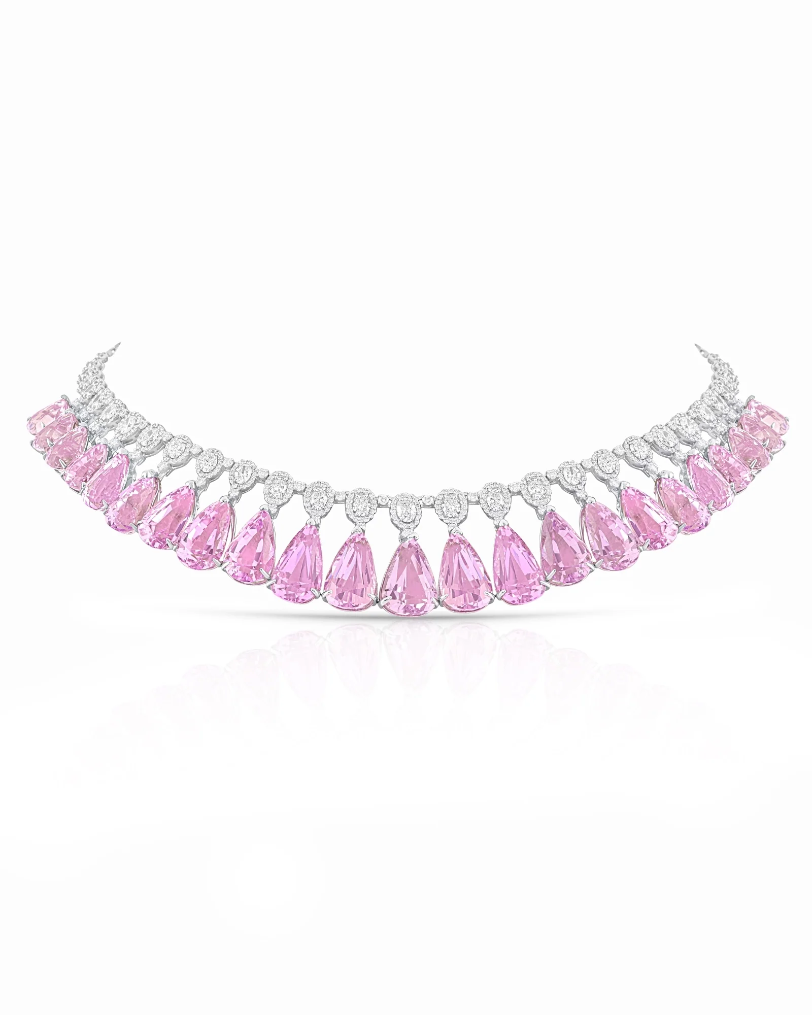 Kunzite Waterfall Necklace 2.0