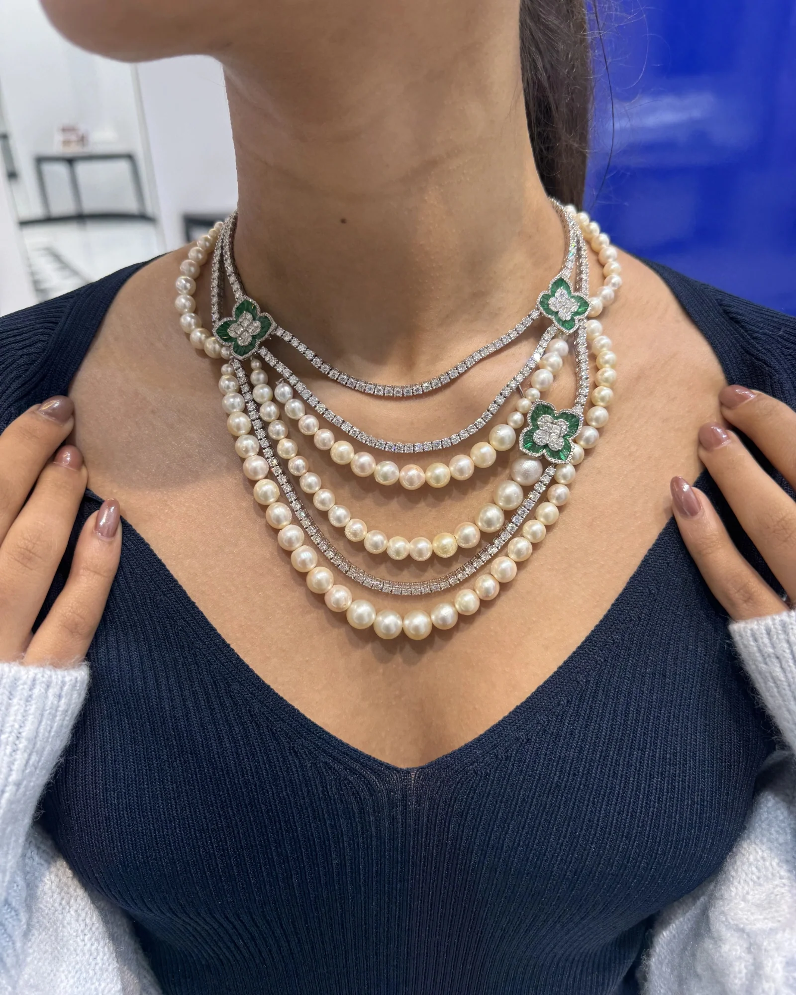 Like a Star Pearl Necklace - Image 3