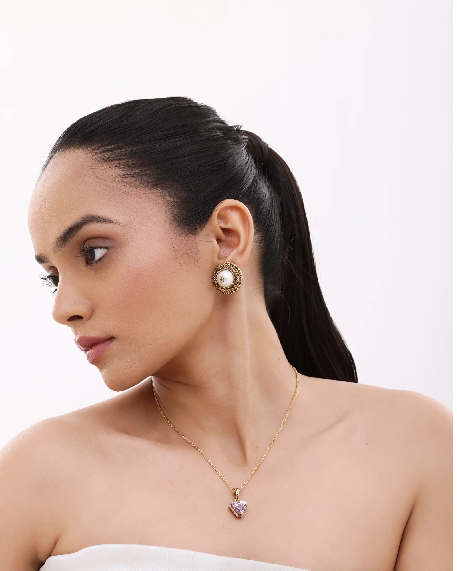 Lilac Drop Pendant - Image 2