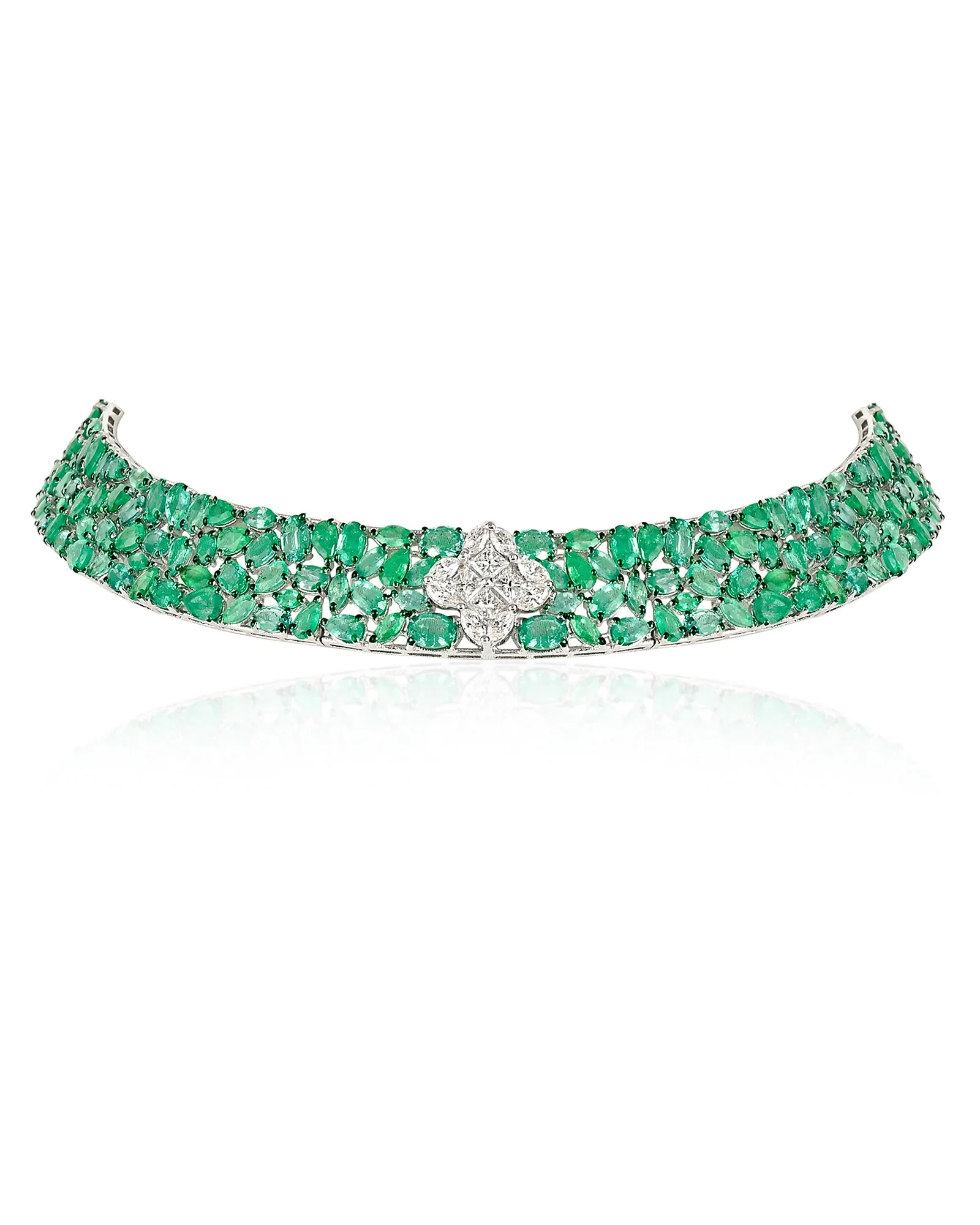 Lily luck Emerald Choker - Image 2