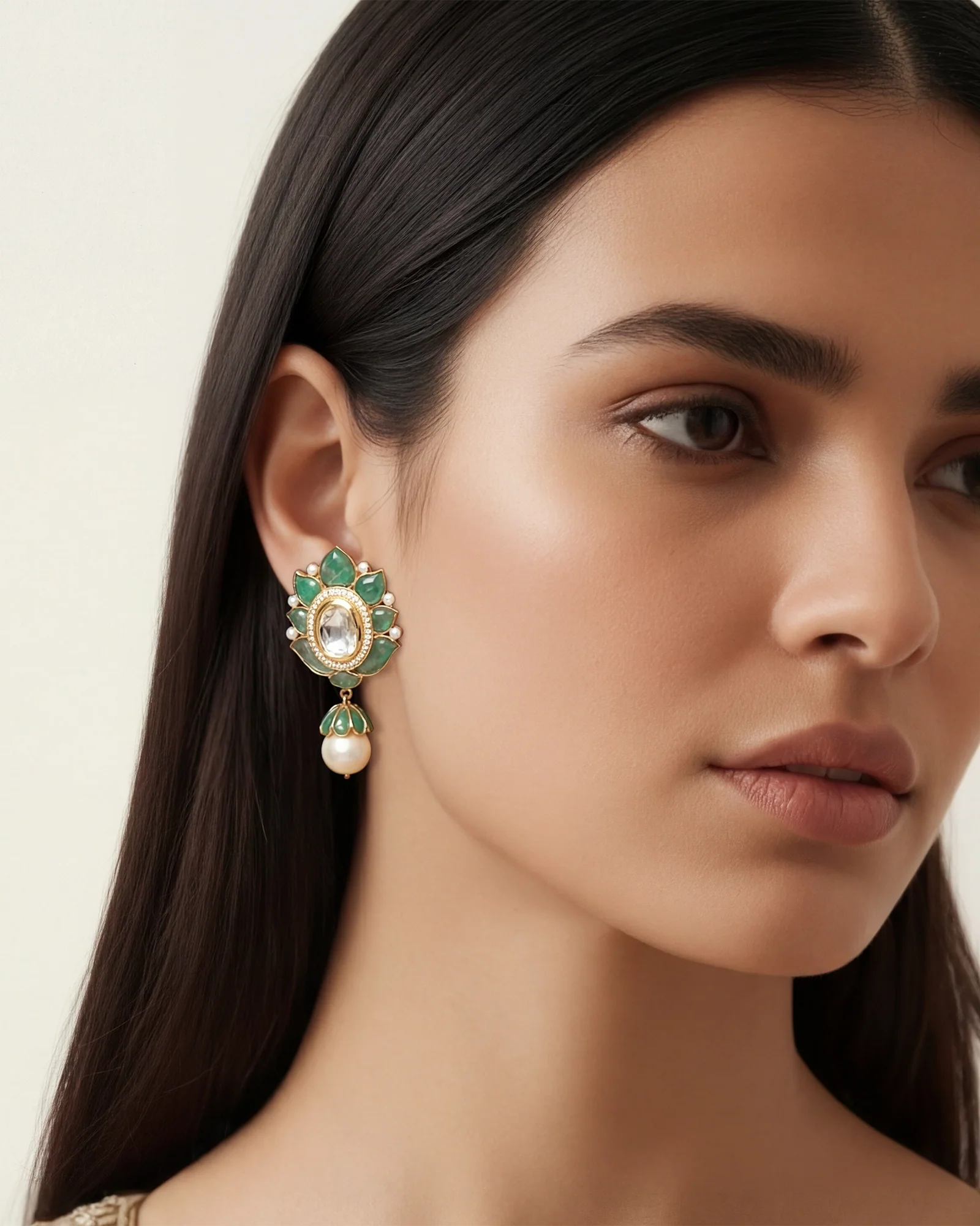Lotus Blossom Earrings - Image 2