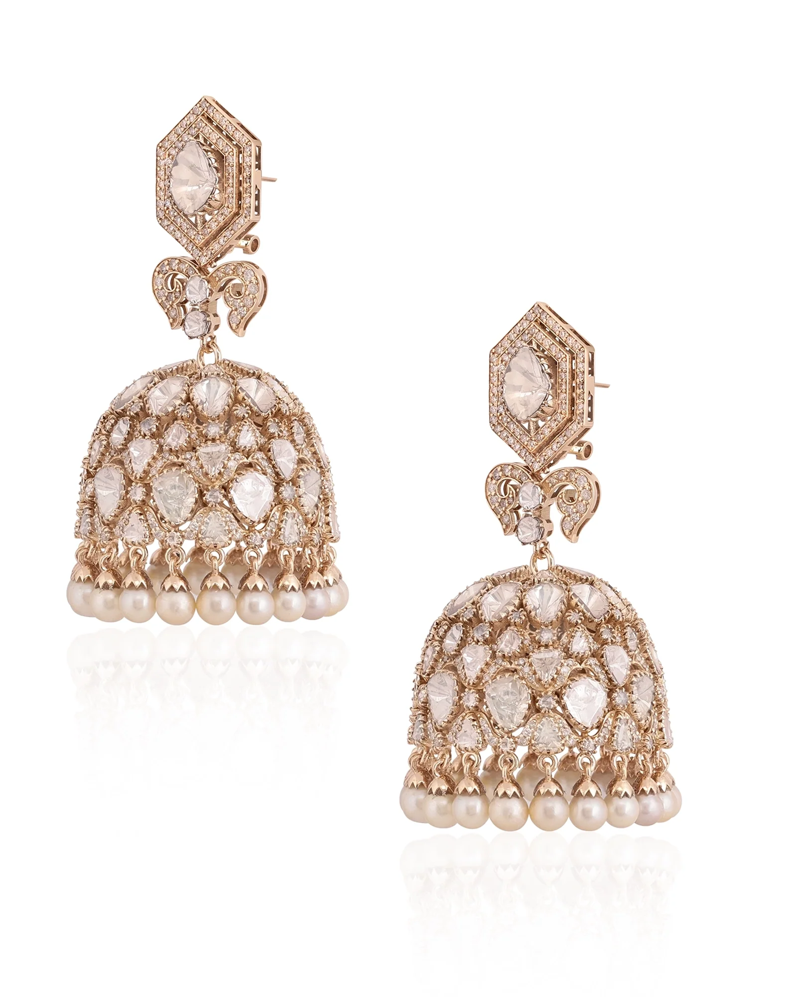 Noor Mahal jhumkas - Image 3