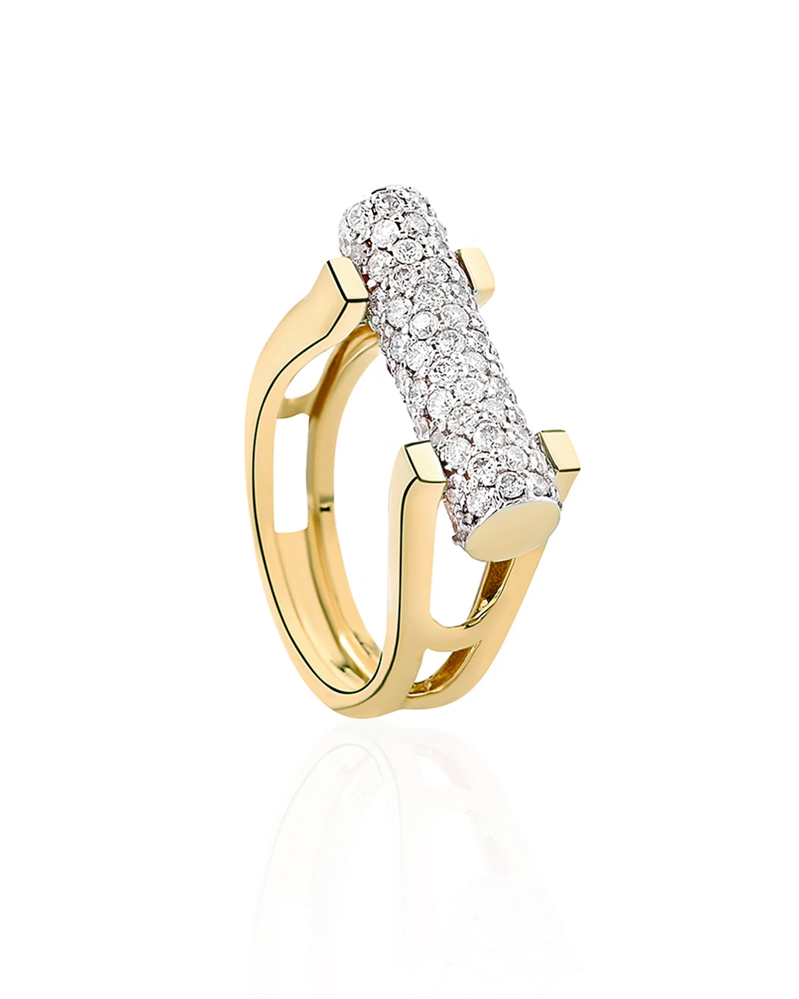 OFF THE EDGE RING (GOLD) - Image 2