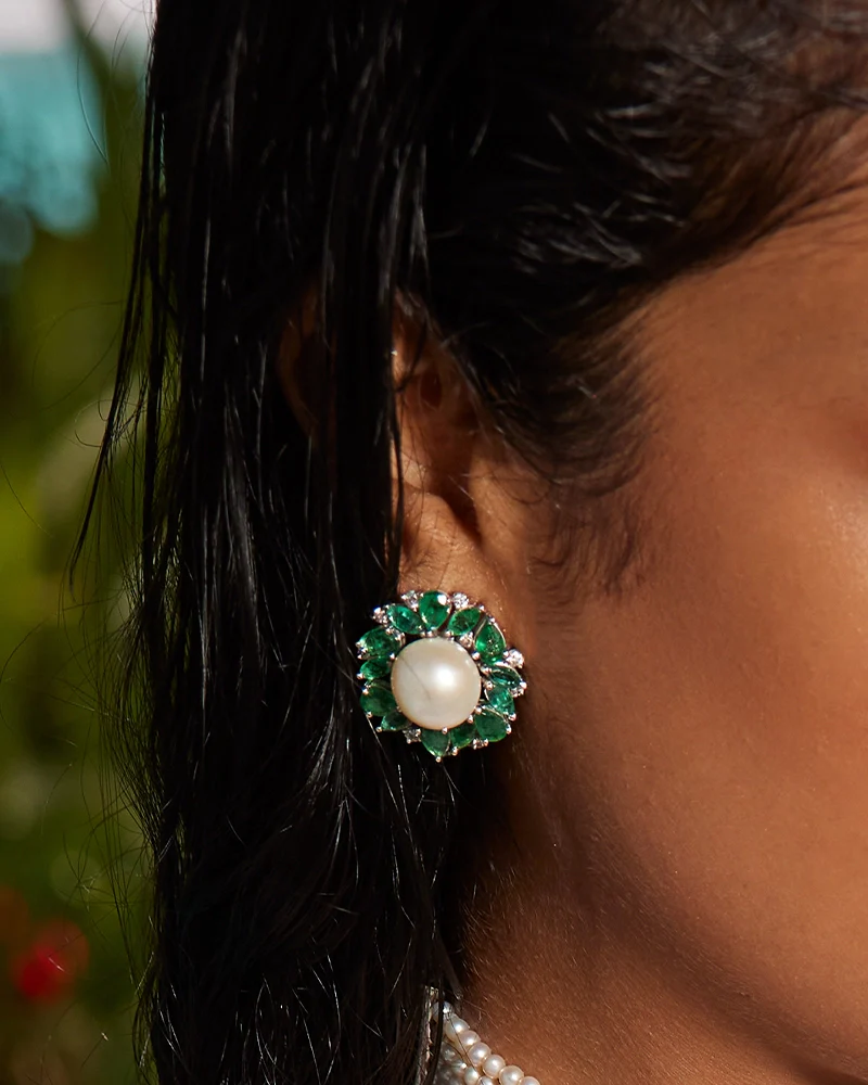 Pearl Oasis Studs - Image 2