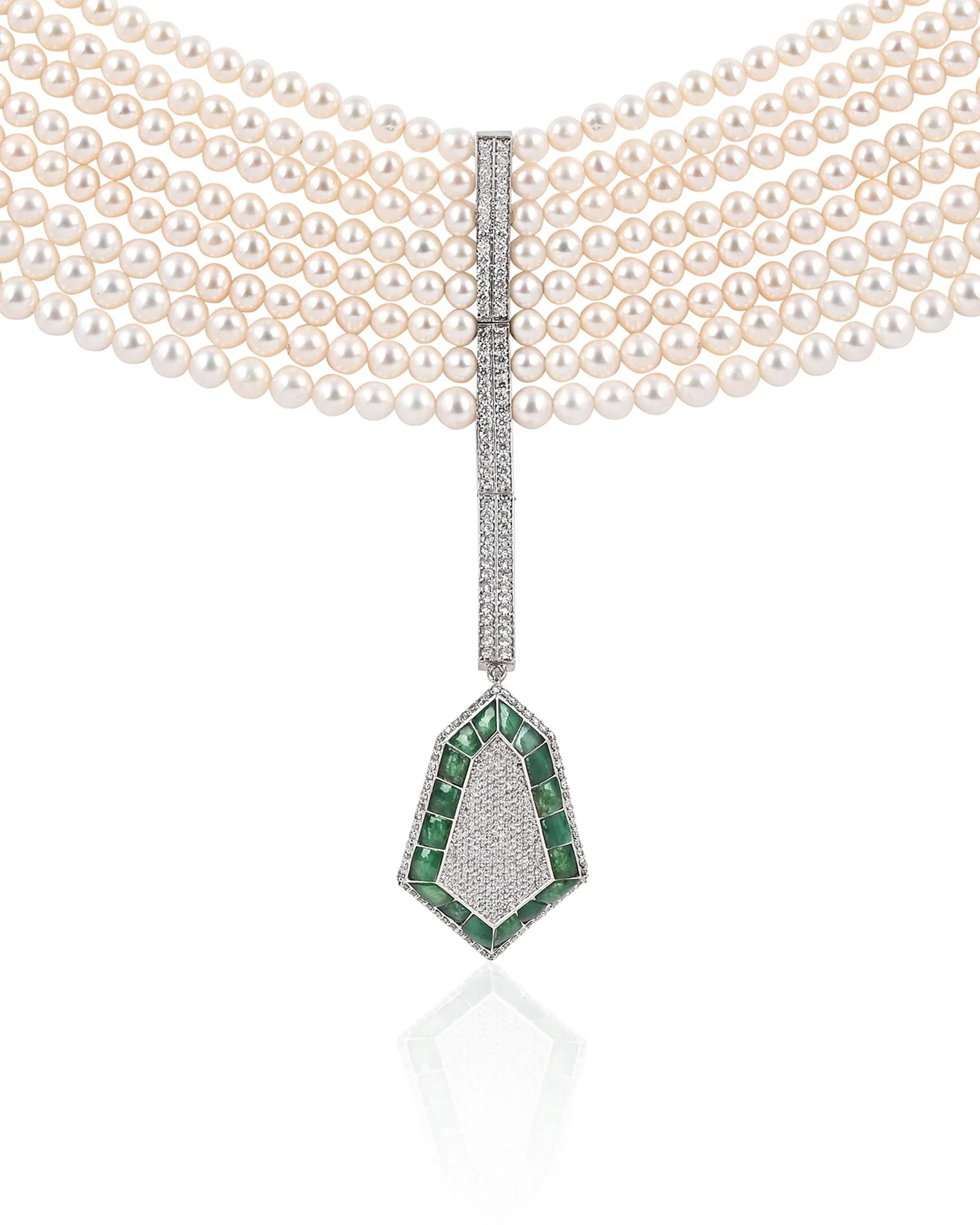 Pearl Shower Choker - Image 4