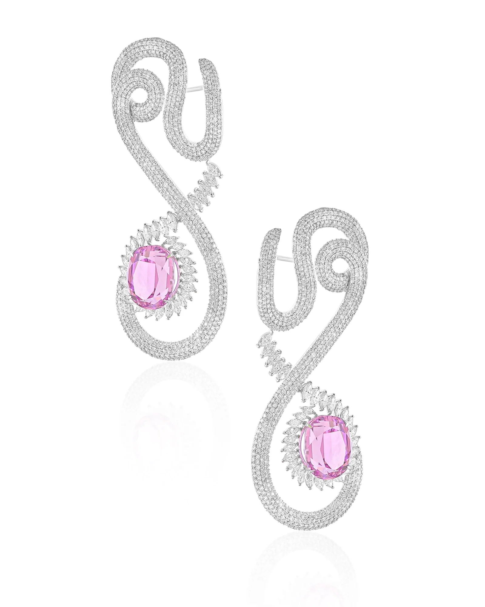 Pink Coded Earrings - Image 3