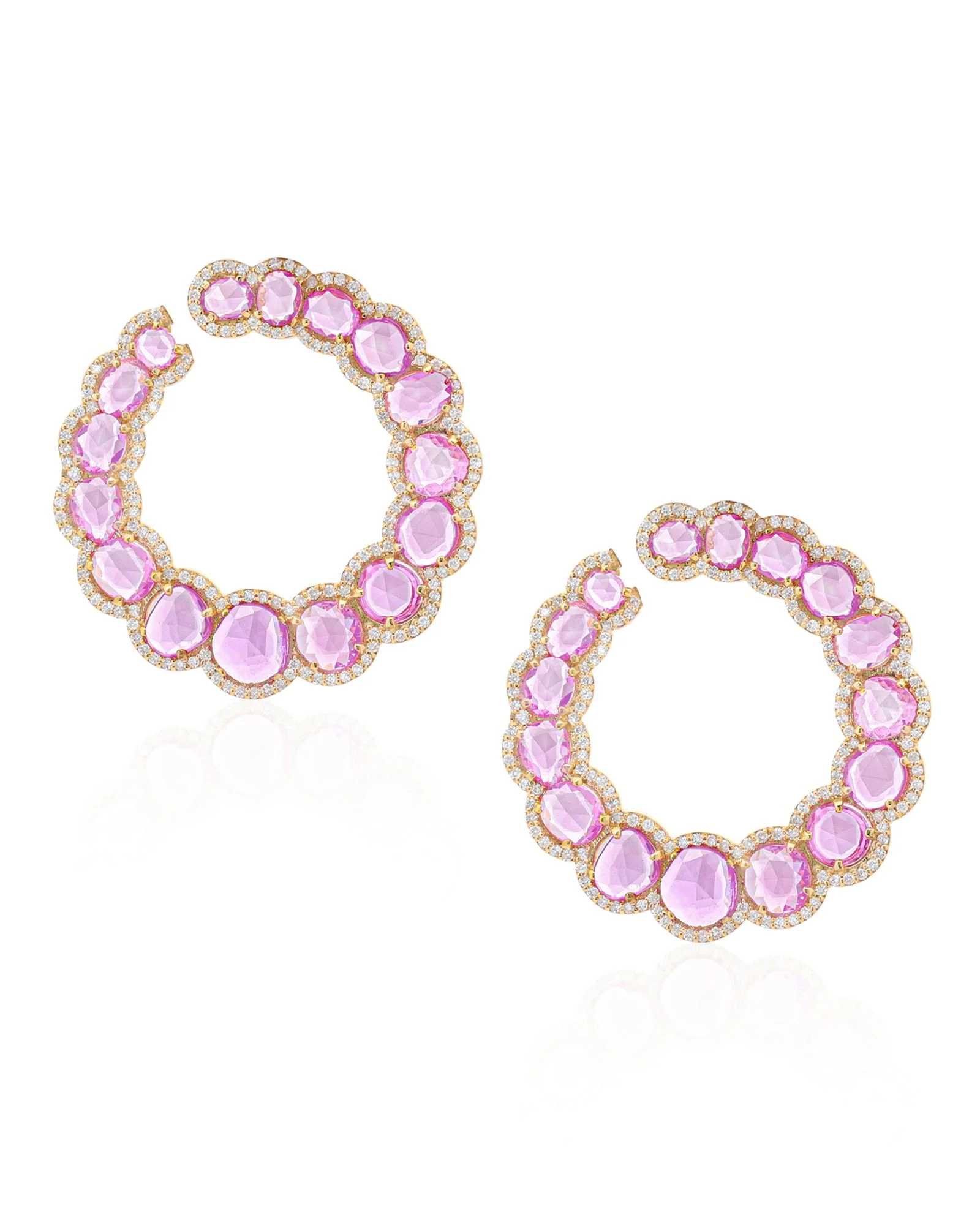 Pink Mirage Earrings