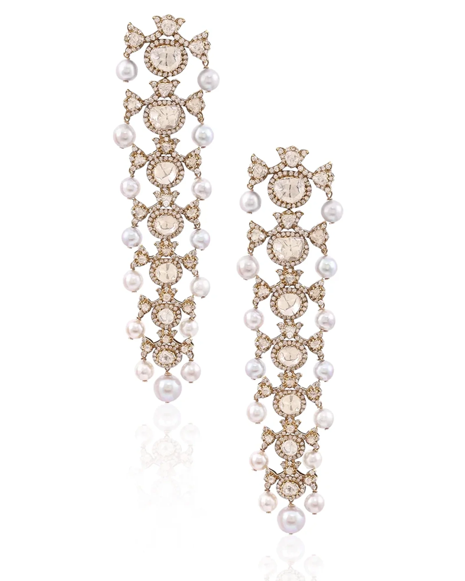 Raat Rani Polki Earrings