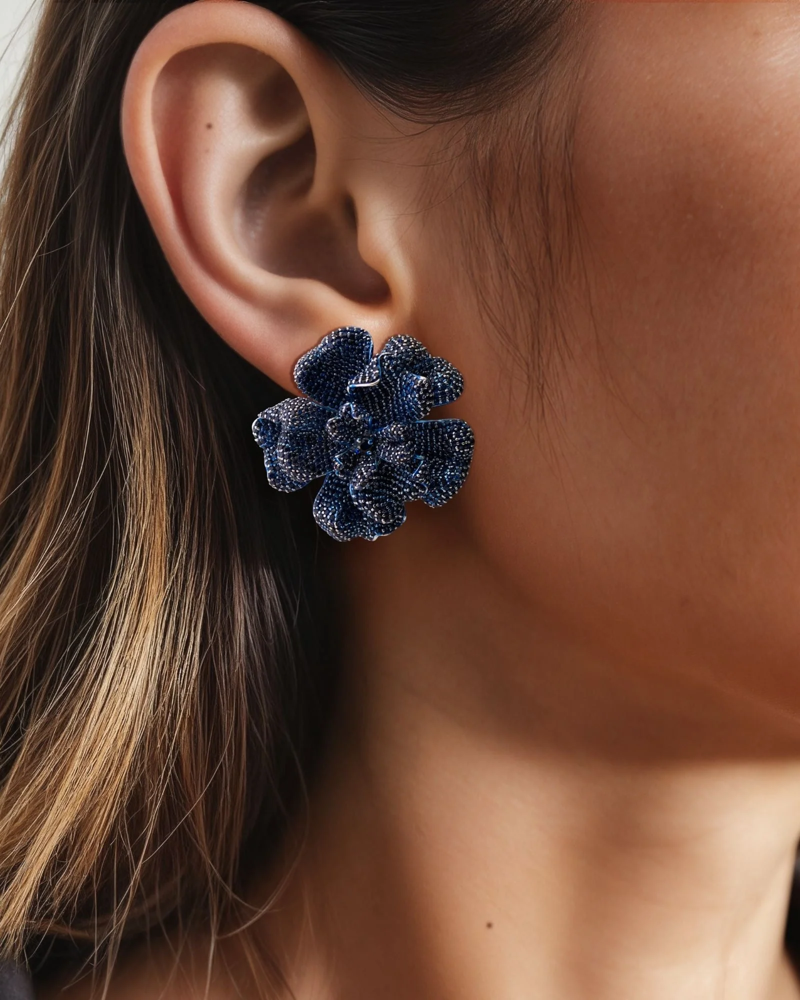 Rose de Bleu Studs - Image 2