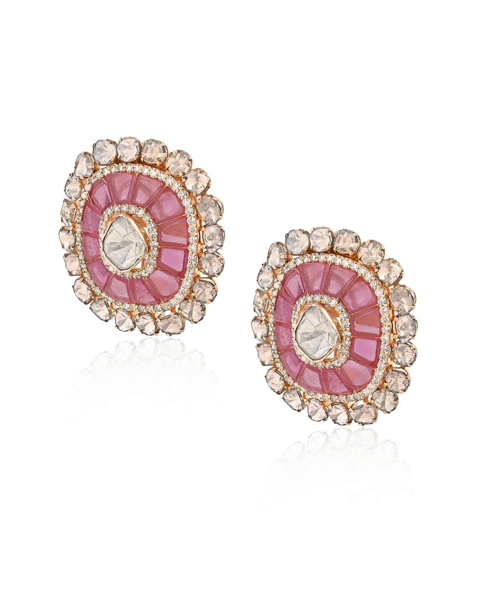 Ruby Duet Earrings - Image 2