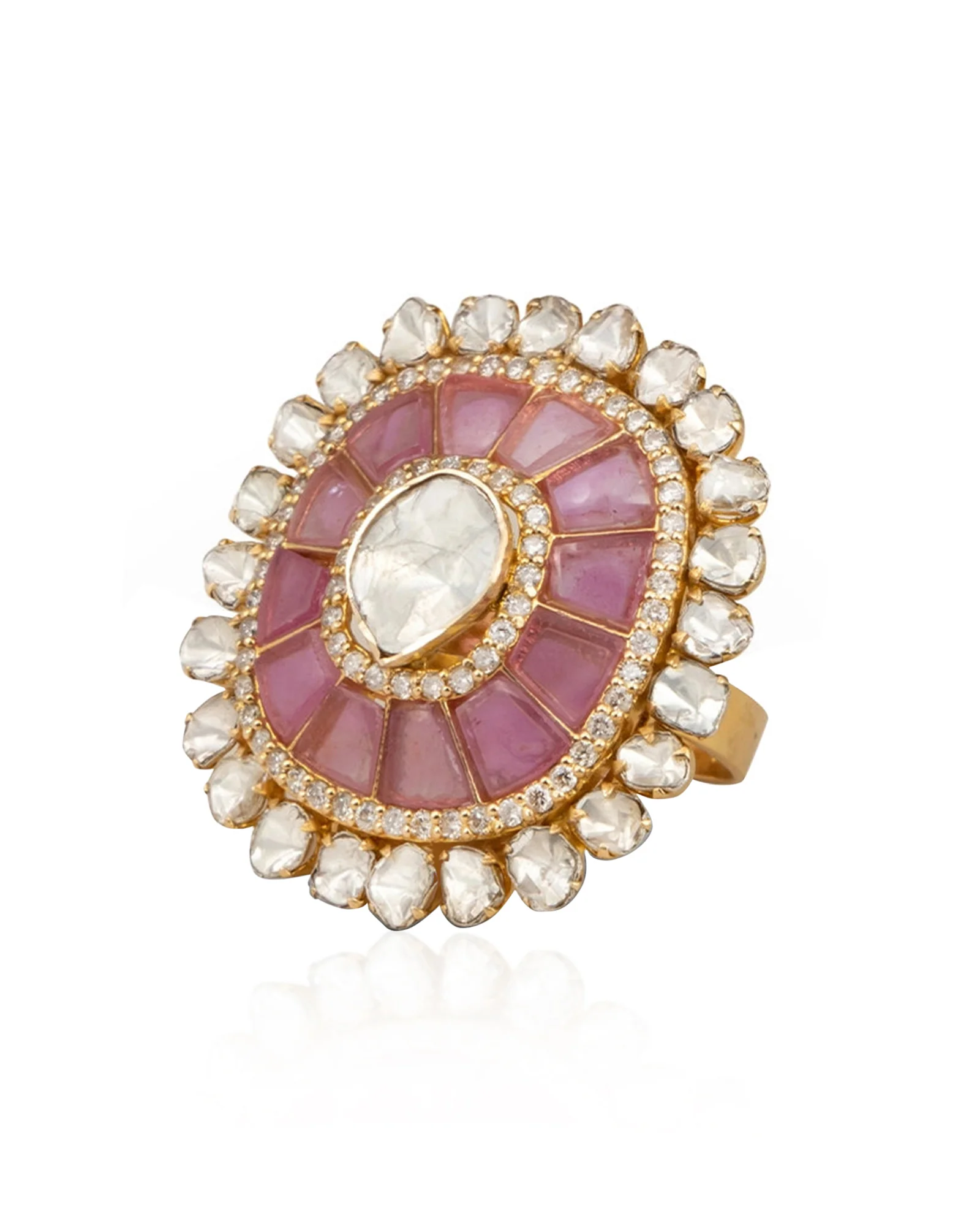 Ruby Duet Ring - Image 3