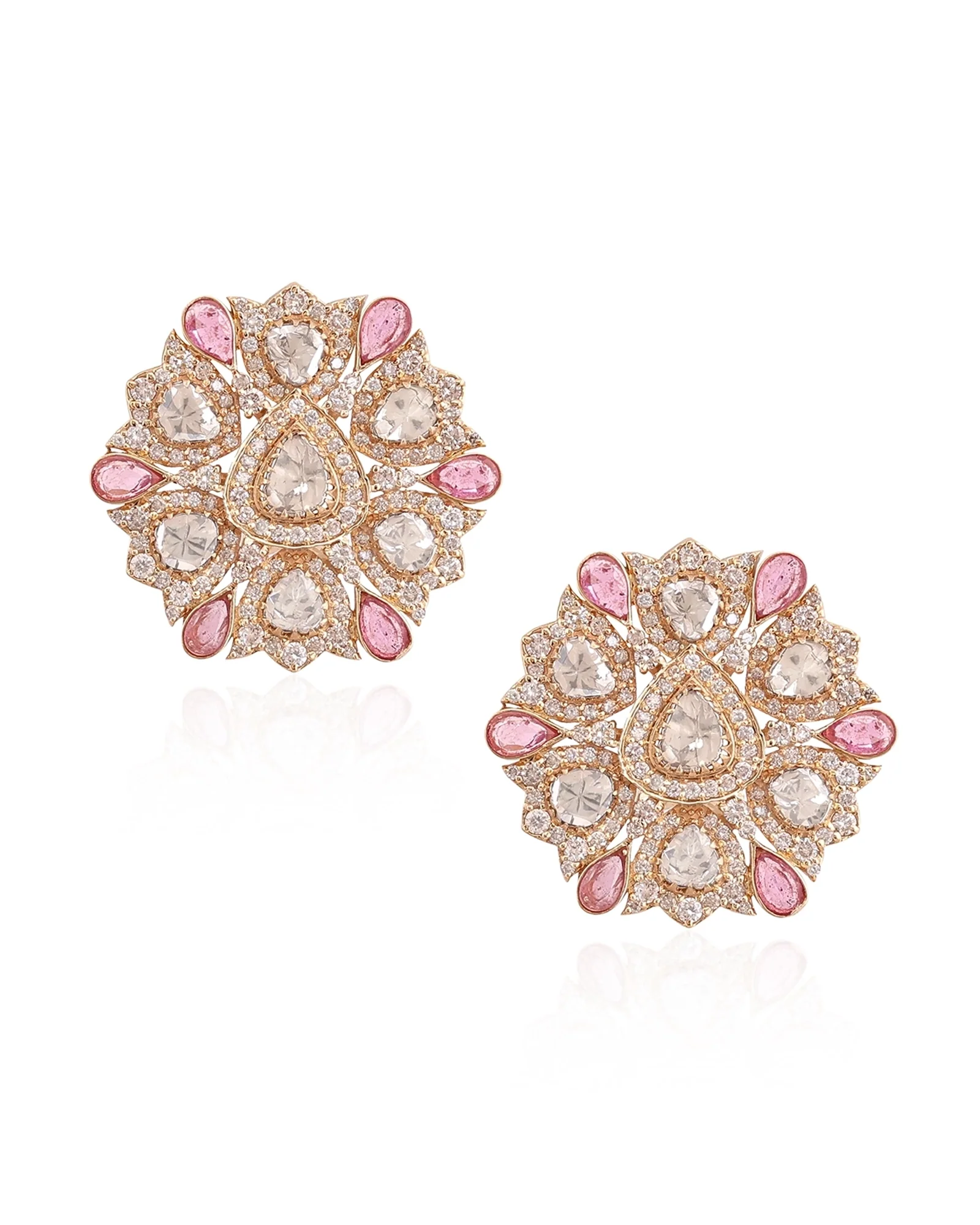 Ruby Fleur Earrings