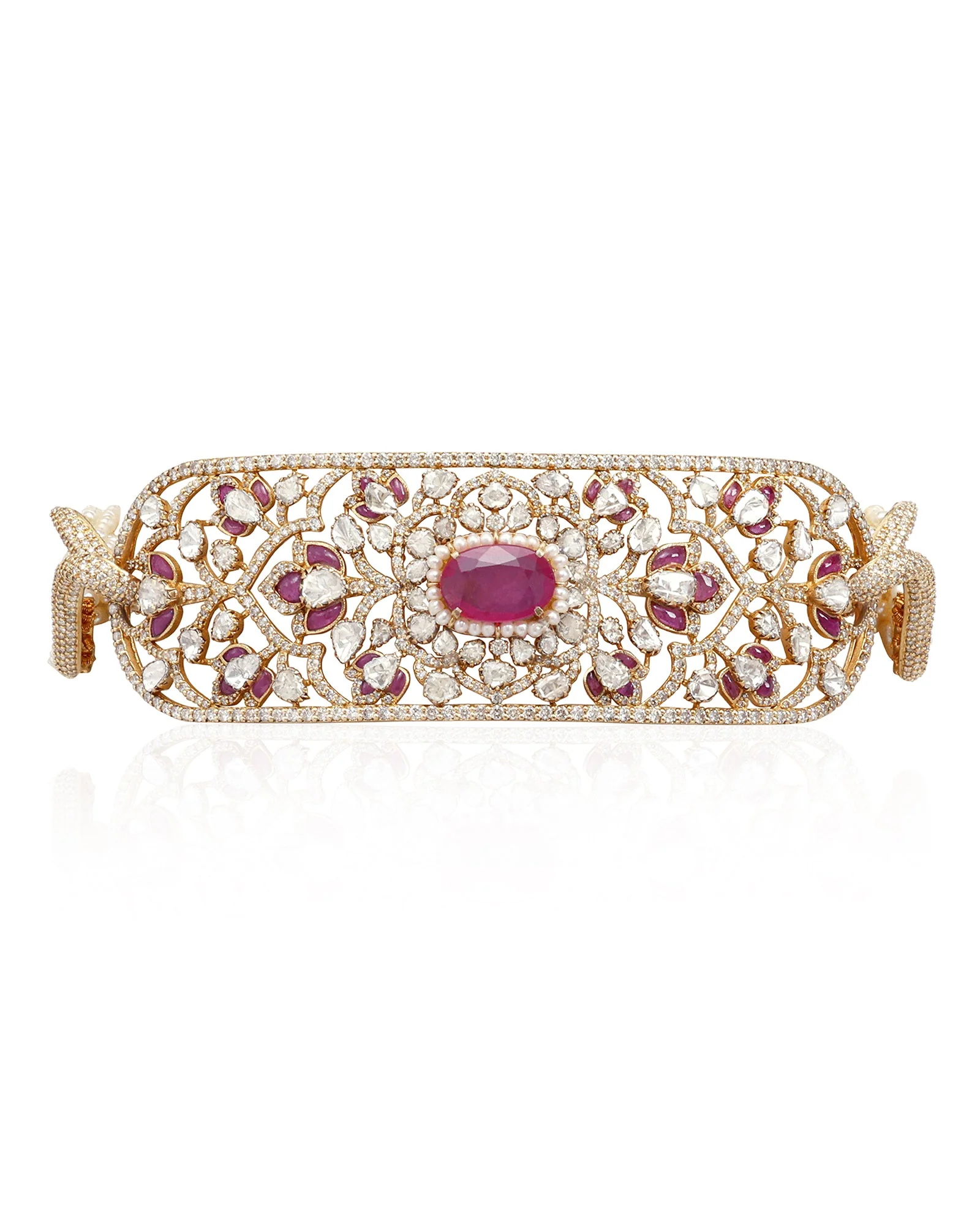 Ruby Raas Choker