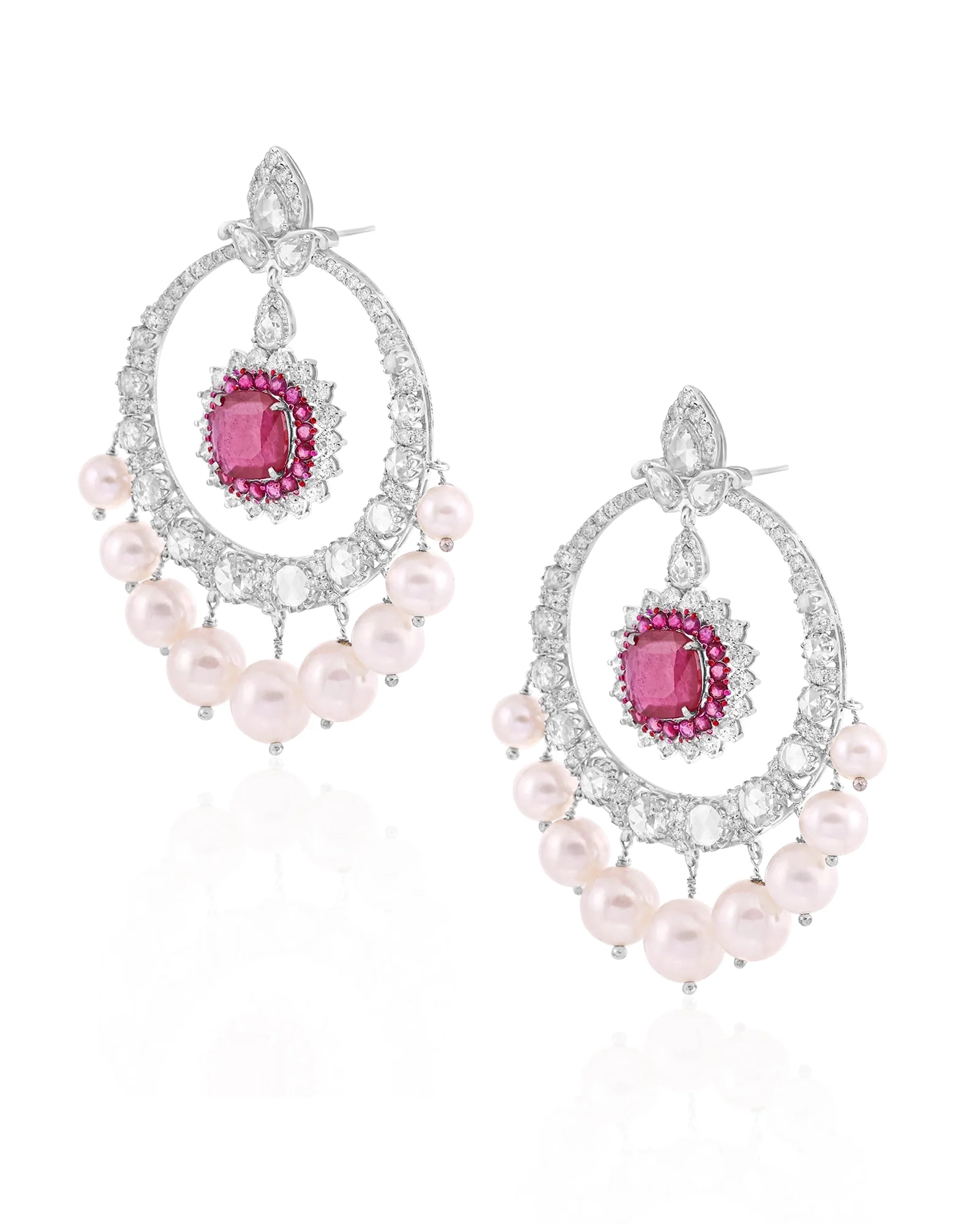Ruby Reverie Earrings - Image 2