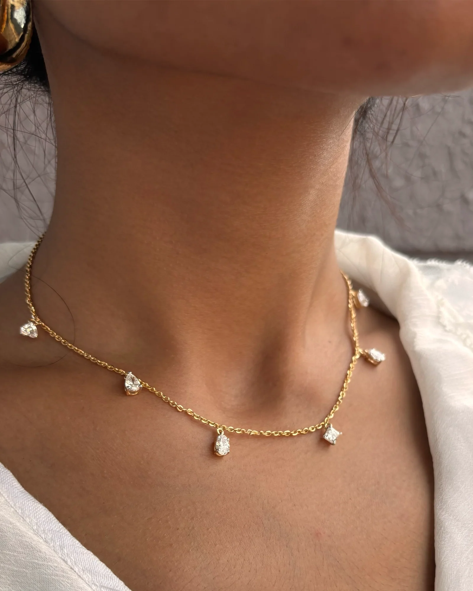 Santorini Sparkle Necklace - Image 2