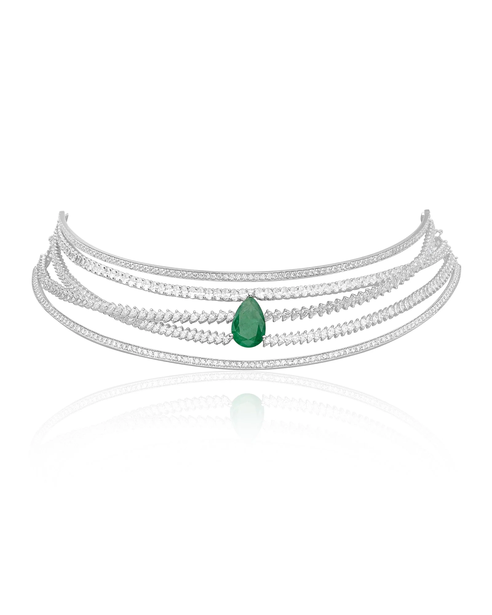 Stratus Diamond Necklace