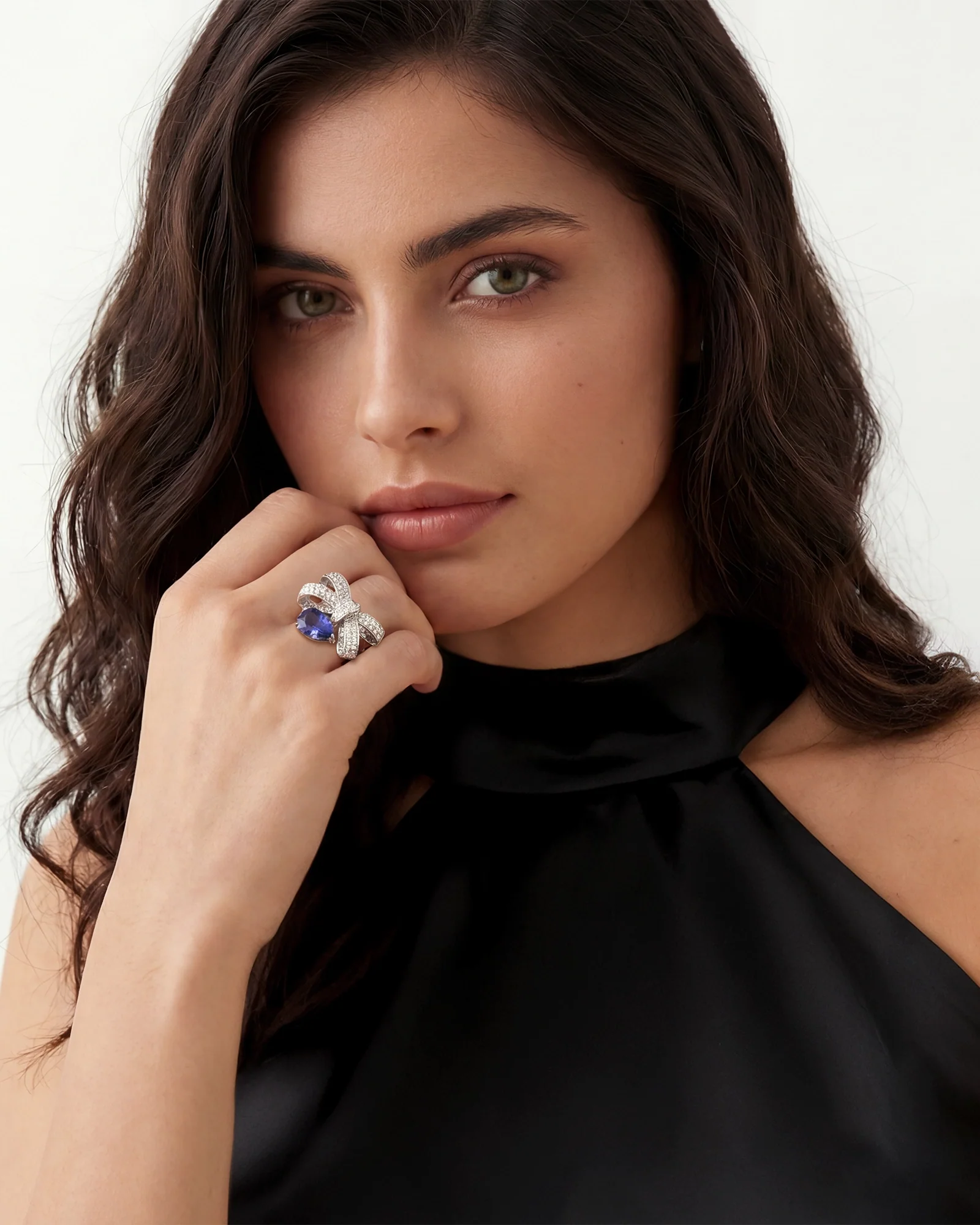 Tanzanite Bow Ring - Image 2