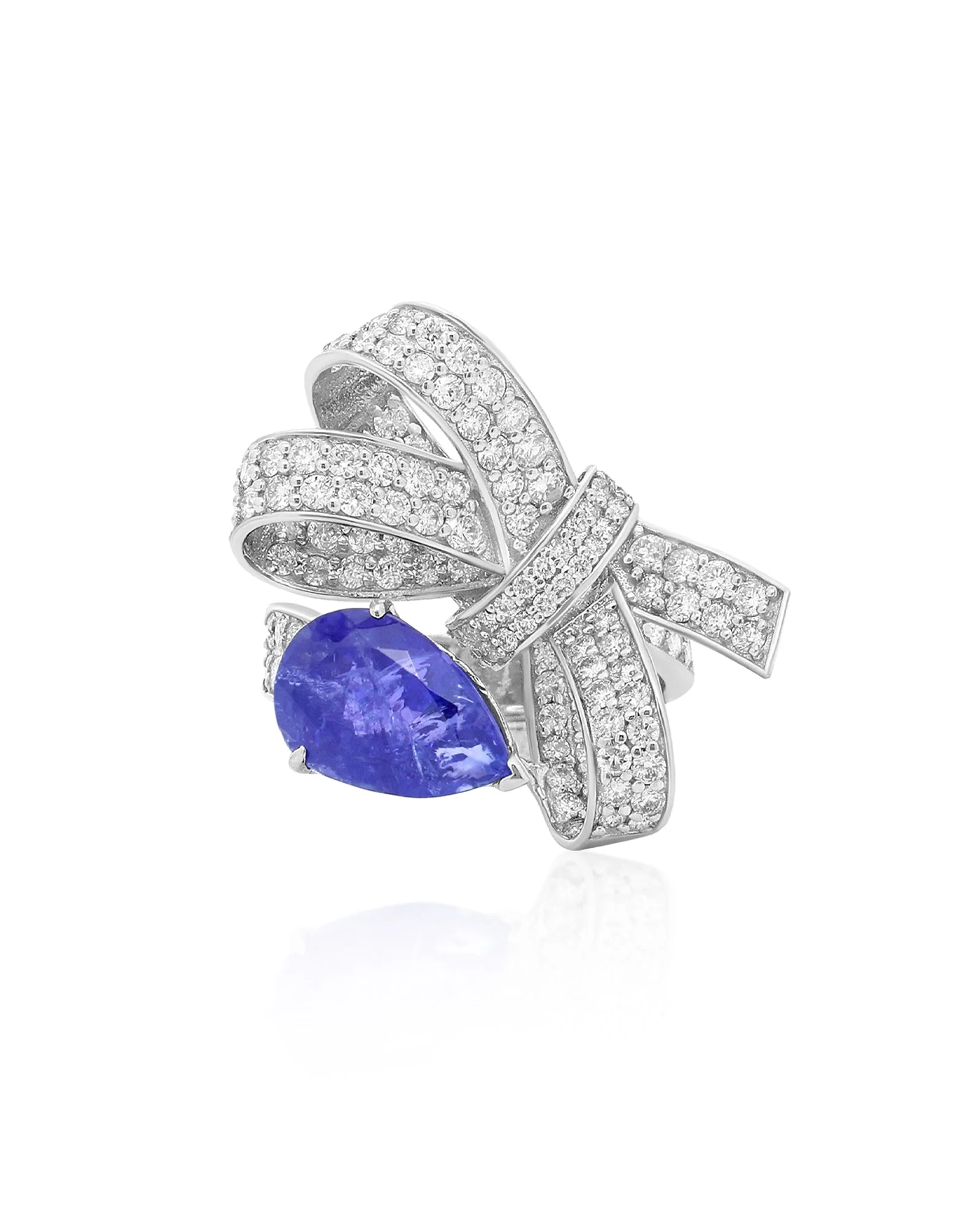 Tanzanite Bow Ring - Image 3