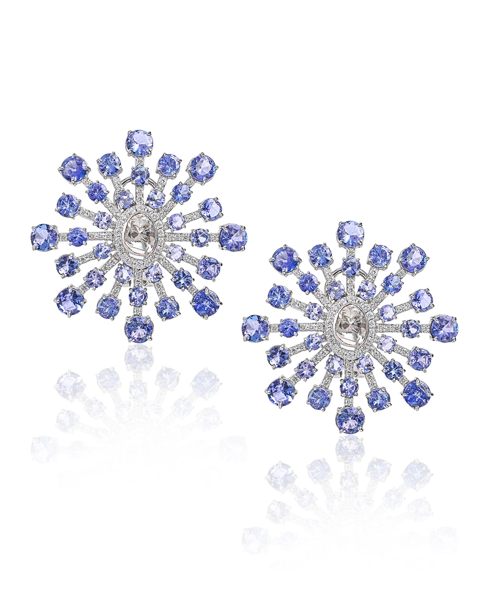 Tanzanite Dew Drop Earrings - Image 2