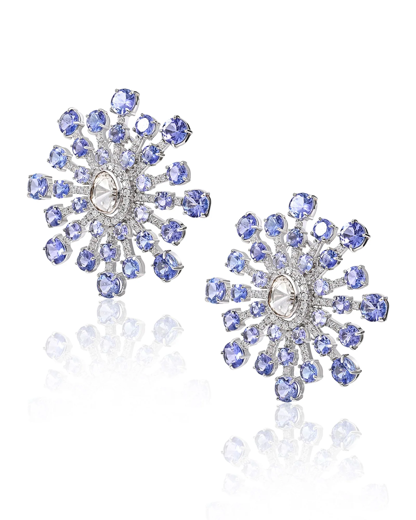 Tanzanite Dew Drop Earrings - Image 3