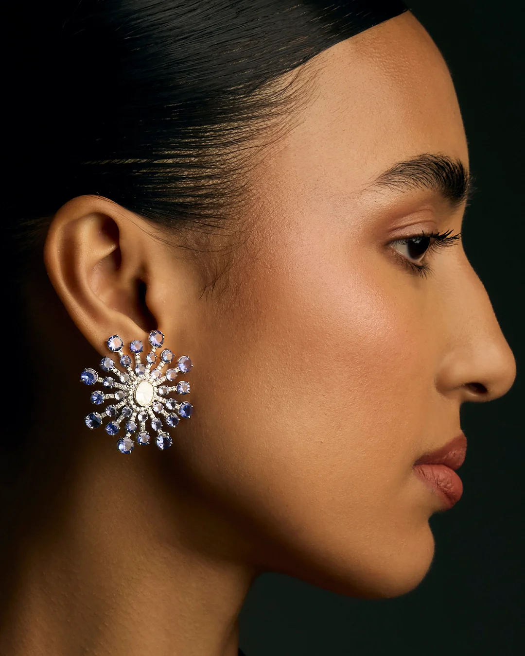 Tanzanite Dew Drop Earrings - Image 4