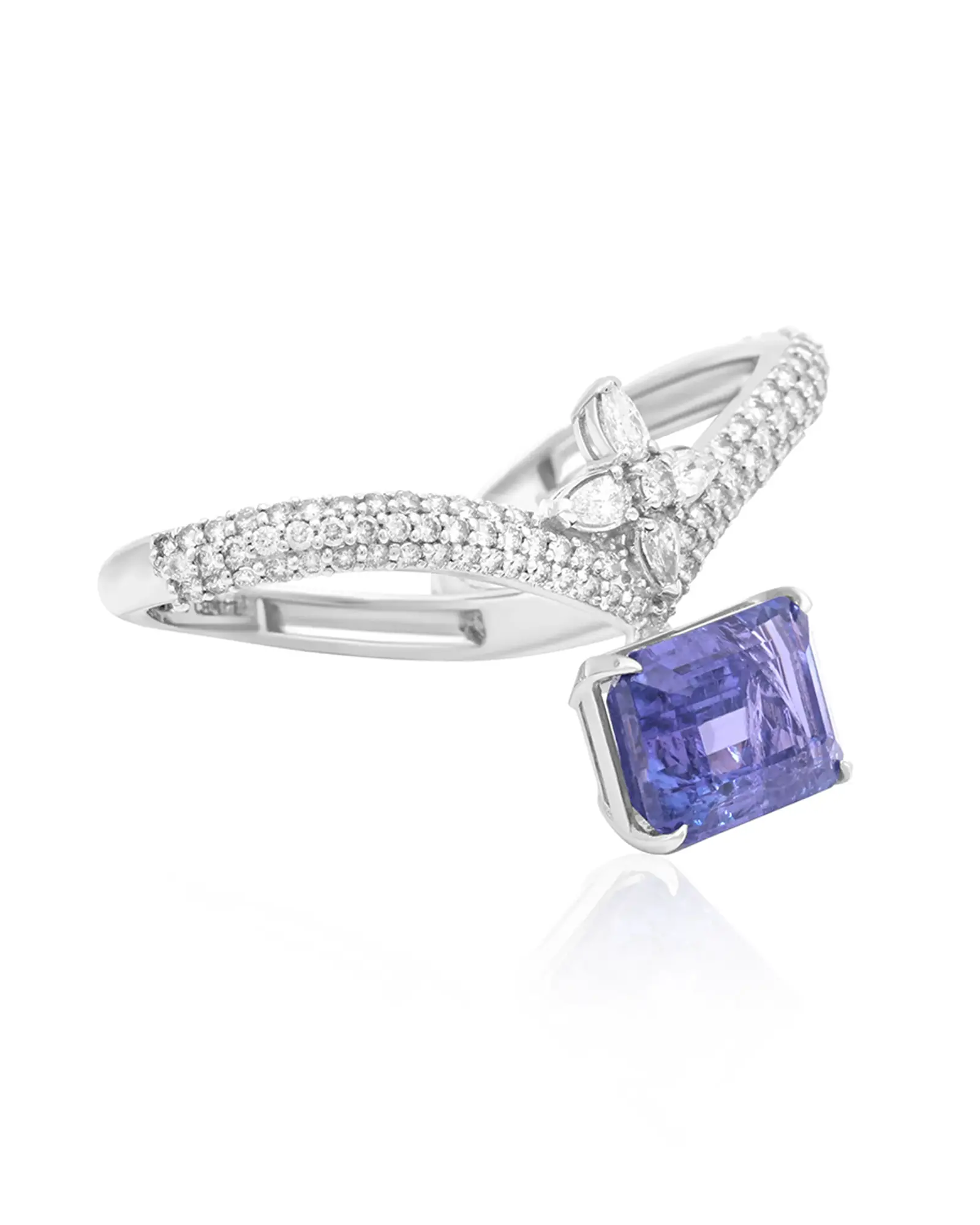 Tanzanite Drop Ring - Image 4