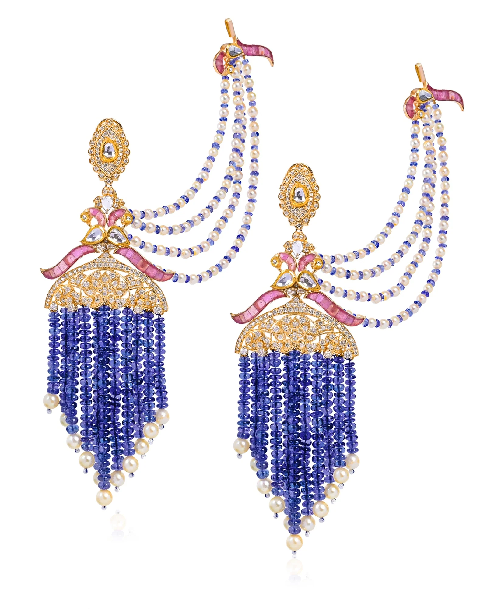 Tanzanite Majesty Chandbalis
