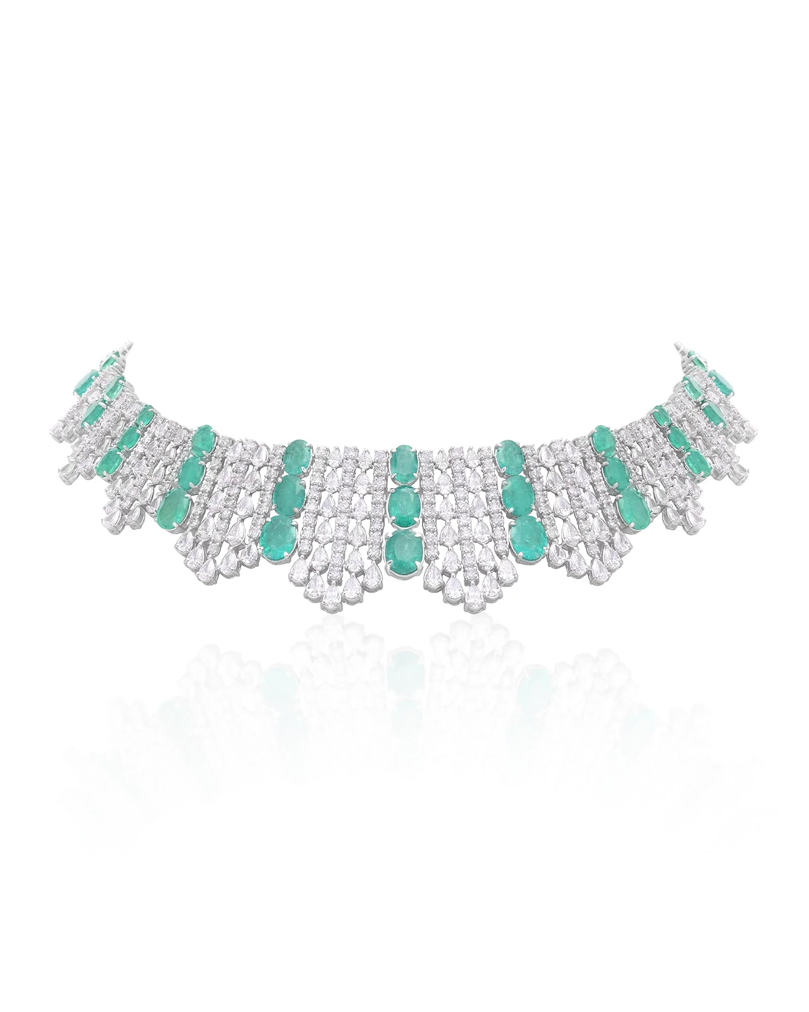 The Emerald Iris Necklace
