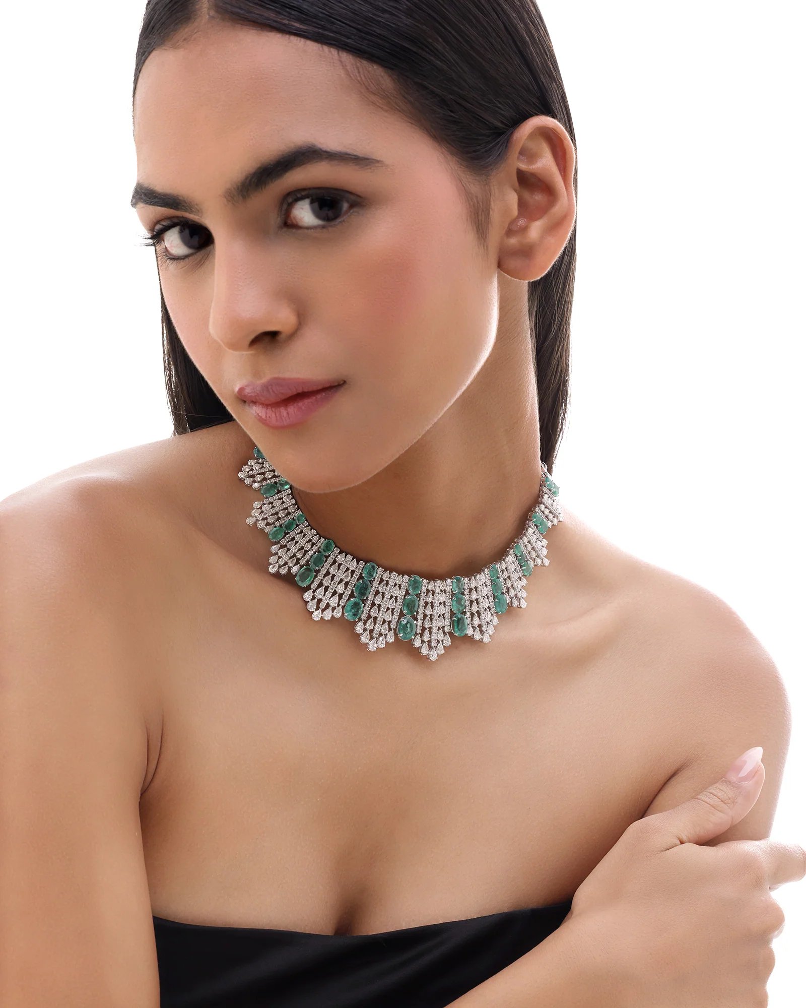The Emerald Iris Necklace - Image 2
