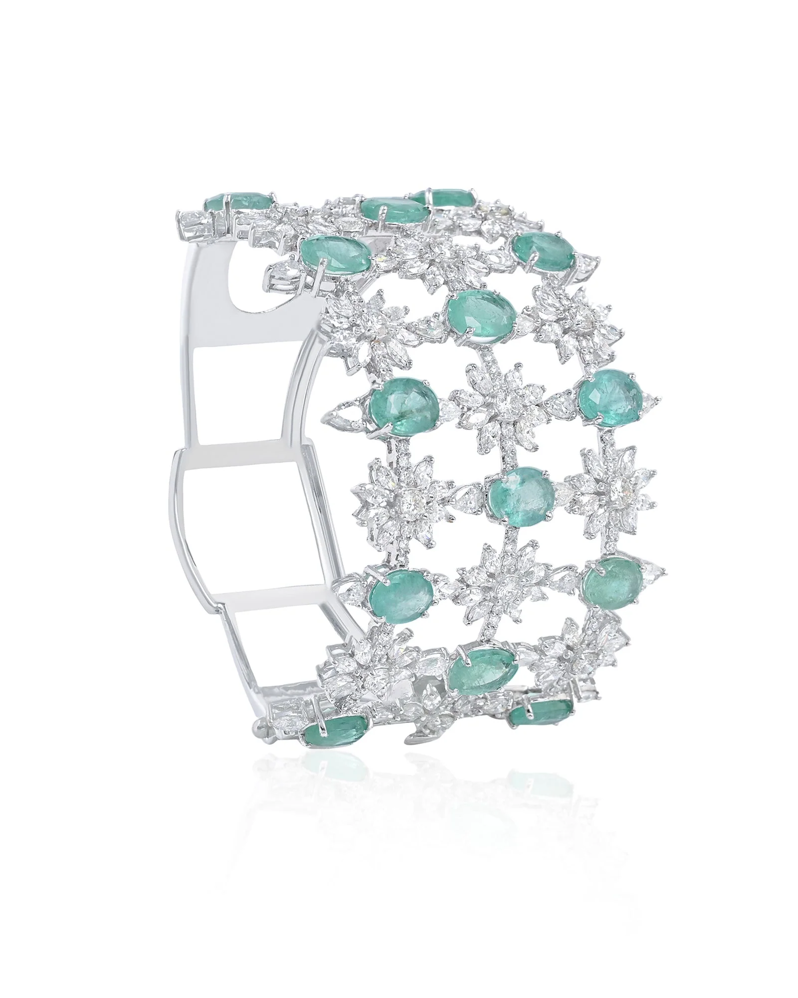 Haute in Emeralds Cuff - Image 3