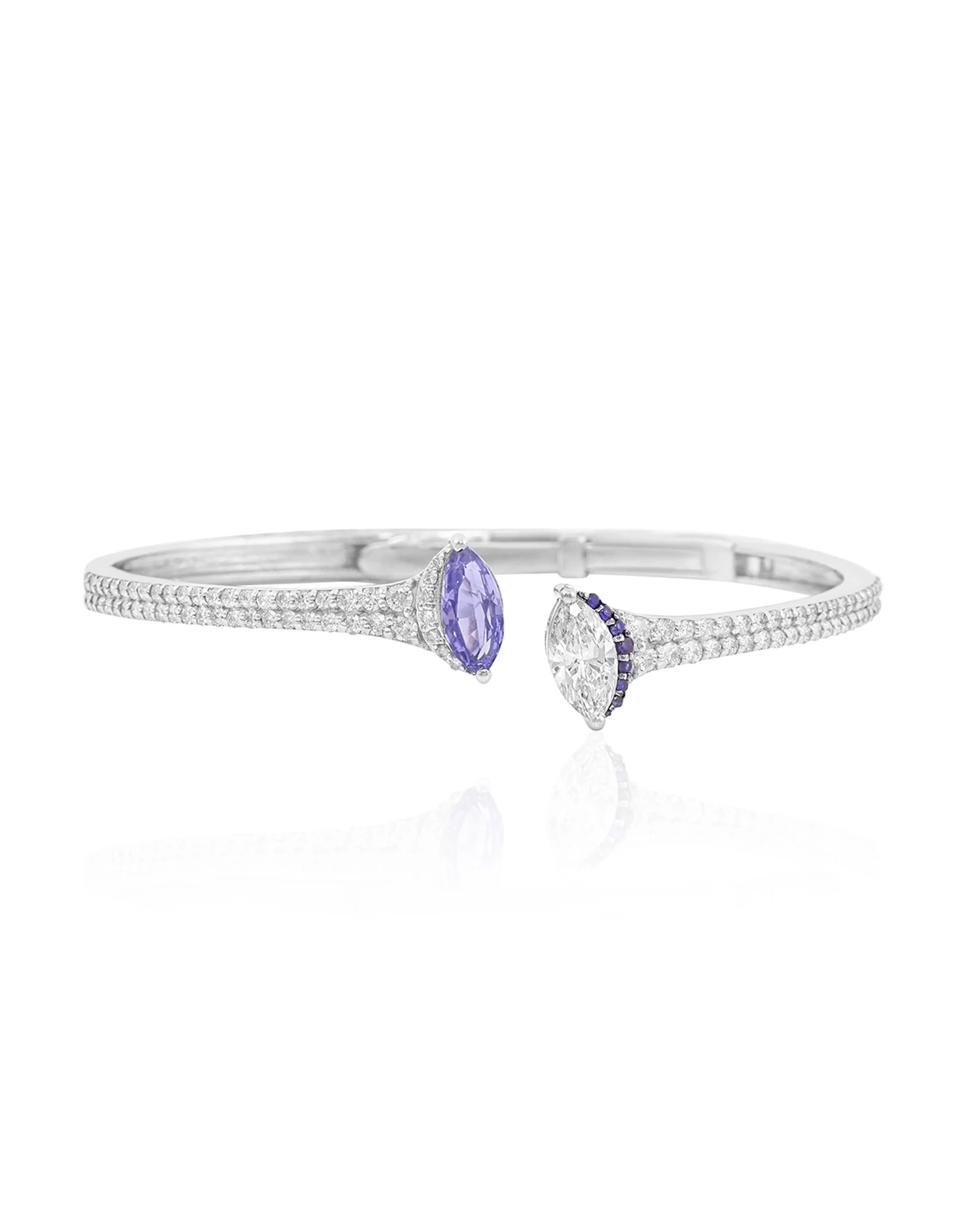 Toi et Moi Bracelet (Tanzanite)