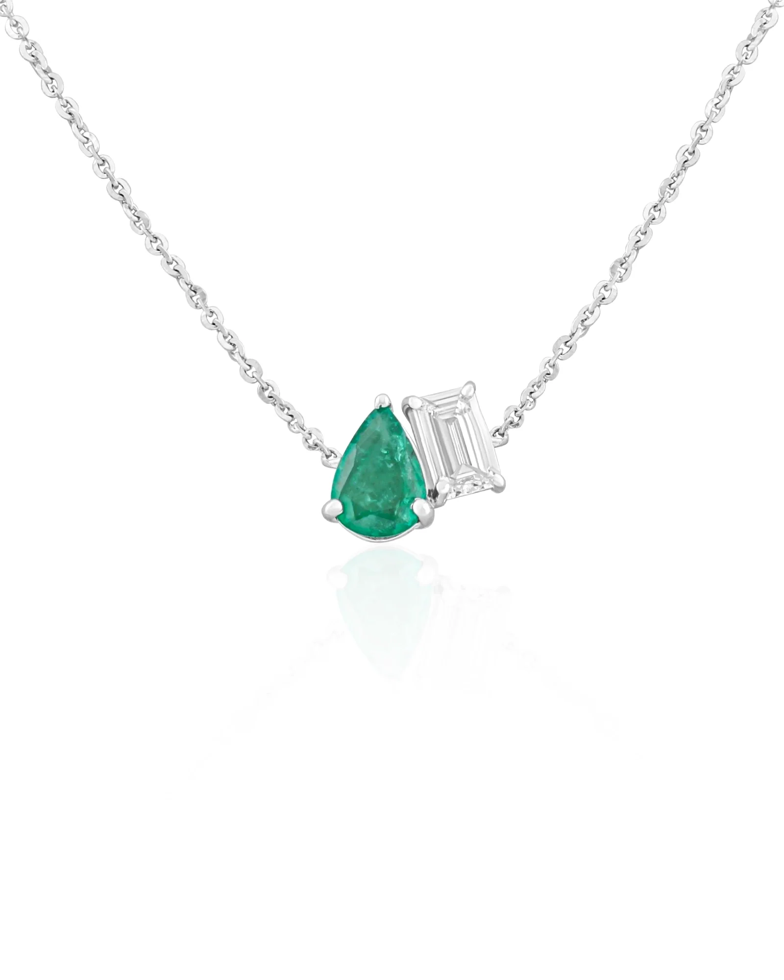 Toi et Moi Pendant (Emerald)