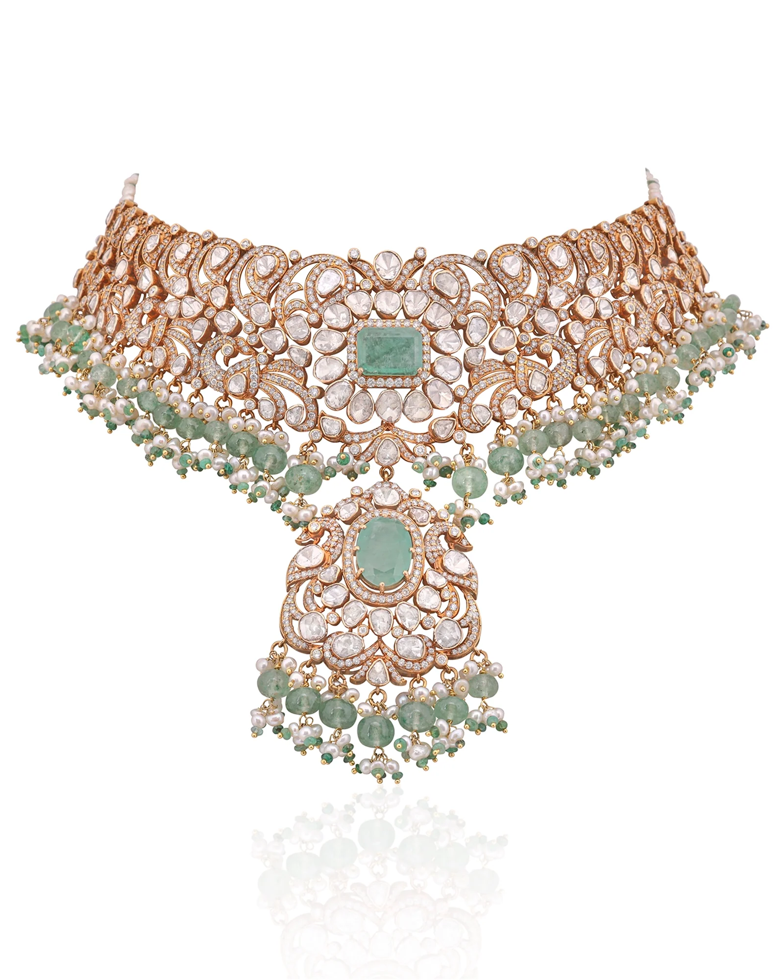 Zahra Polki Necklace